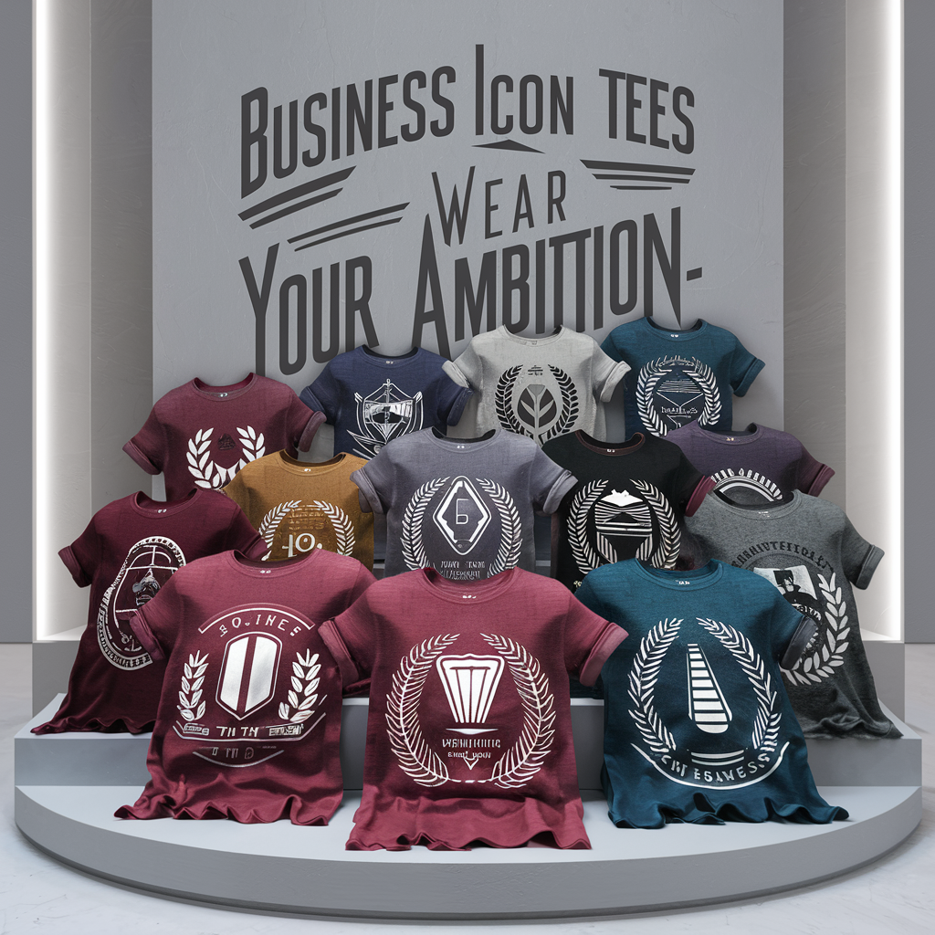 Business Icon Tees – Wear Your Ambition