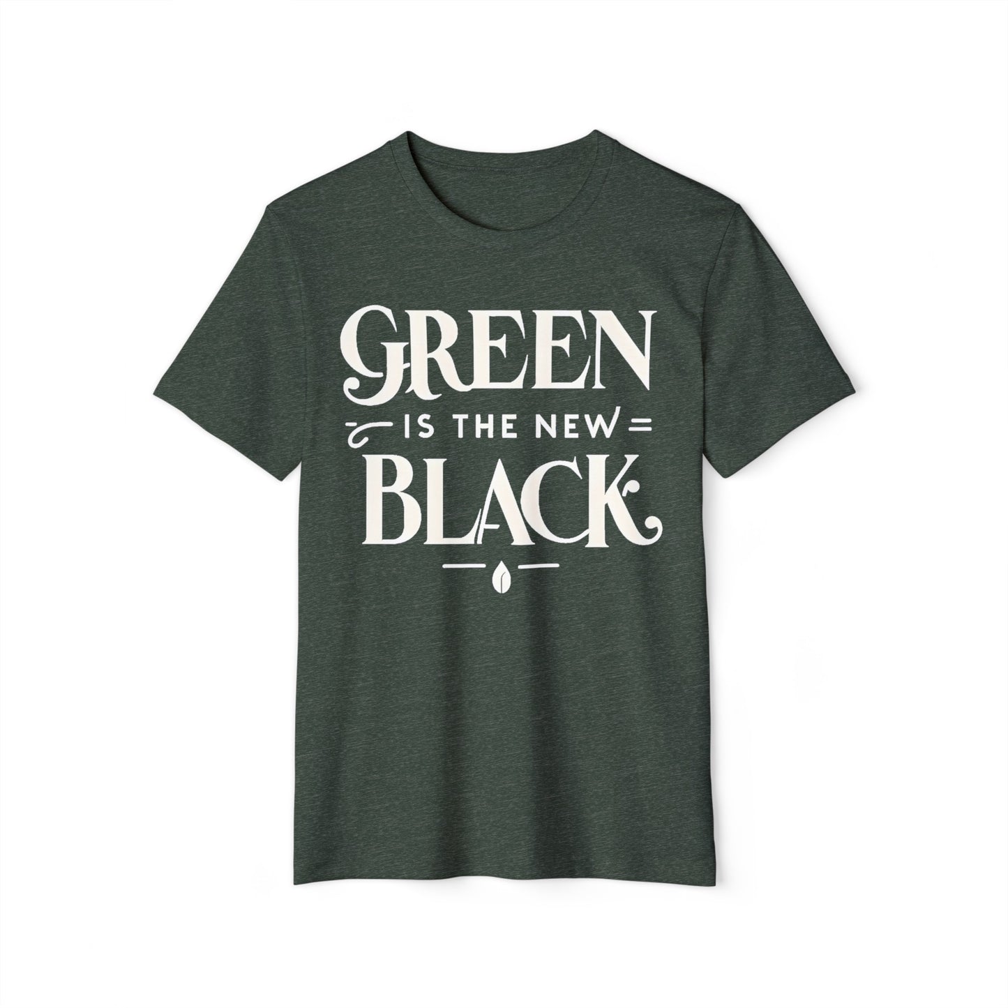 Green is the New Black: Sustainable Organic Cotton Tee