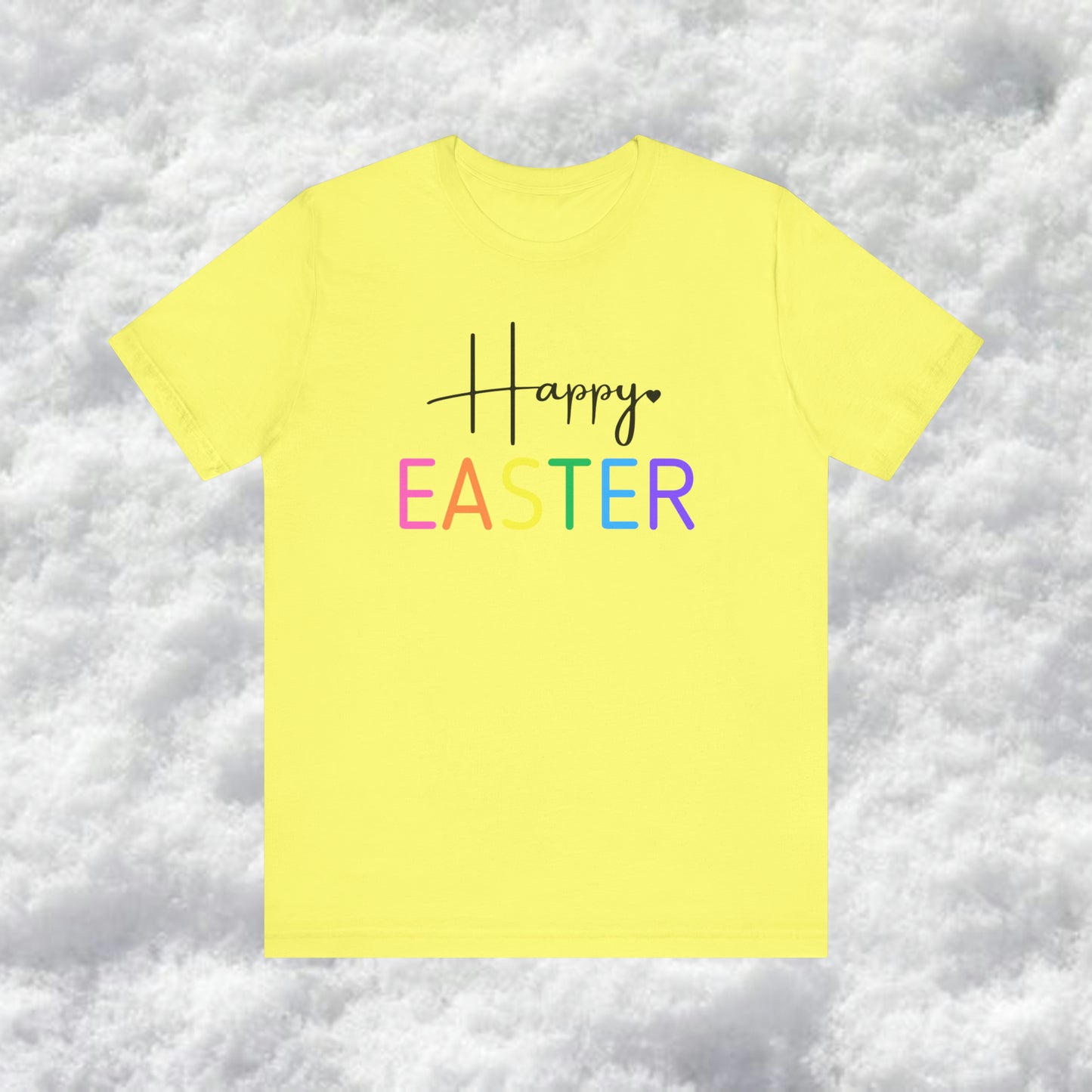 Cheerful Easter Tee - Colorful Spring Celebration