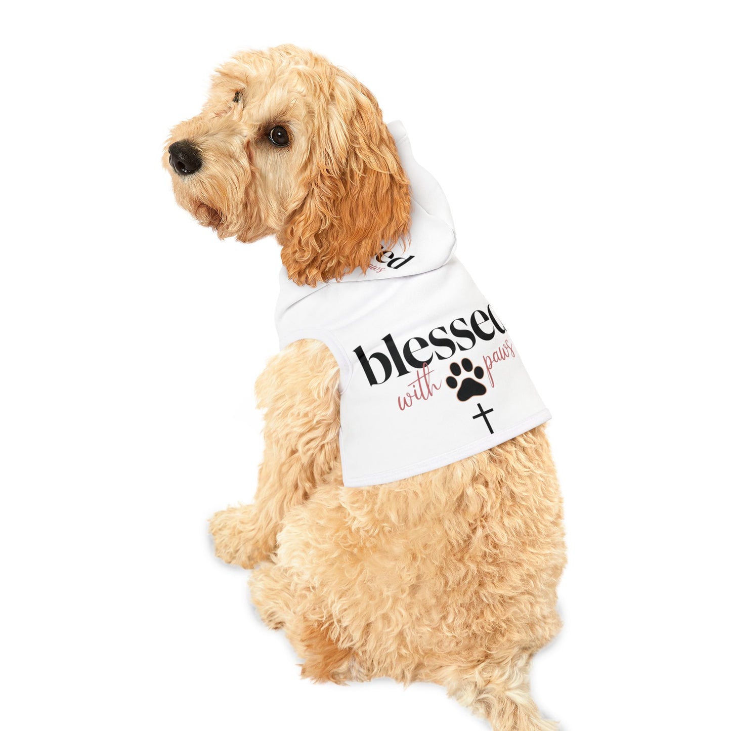 Blessed with Paws Hoodie: Perfect Gift for Dog and Cat Owners, Stylish Dog Apparel for Cozy Days