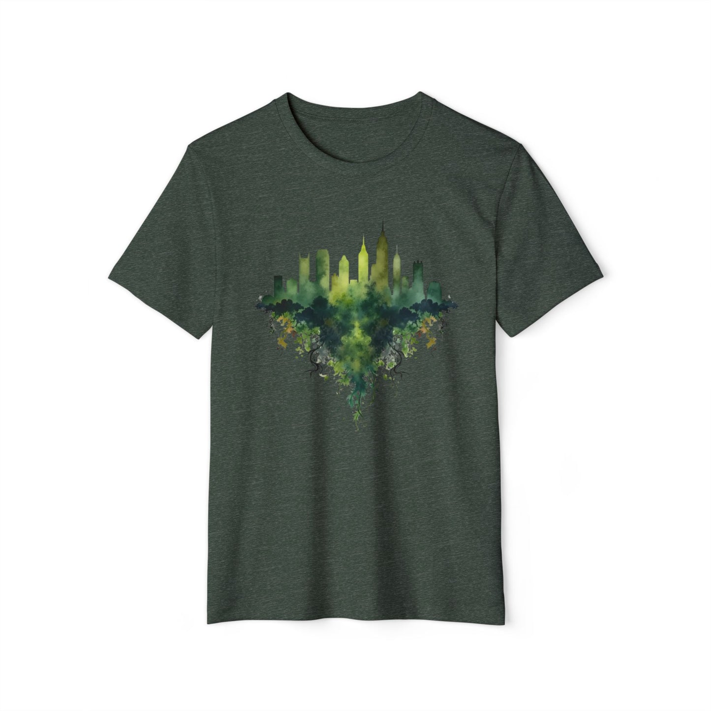 Eco-Friendly Urban Jungle T-Shirt - Unisex Organic Tee