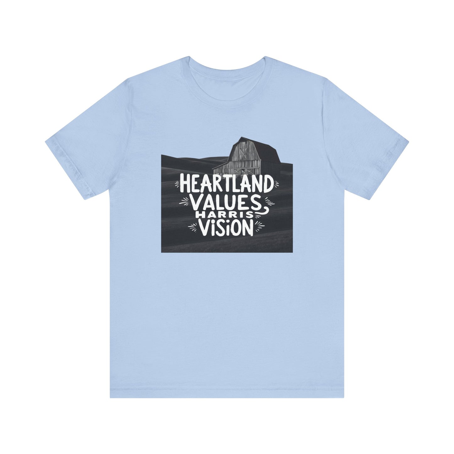 Kamala Harris 'Heartland Values, Harris Vision' T-Shirt - Uniting America