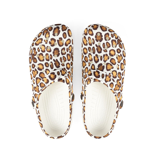 Leopard Print EVA Foam Clogs - Comfortable & Stylish Footwear for Everyday Wear