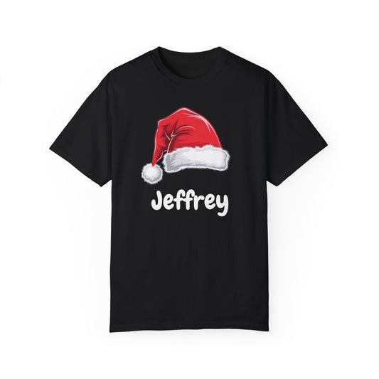 Personalized Santa Christmas Shirt, Custom Xmas Gifts & Holiday Tees