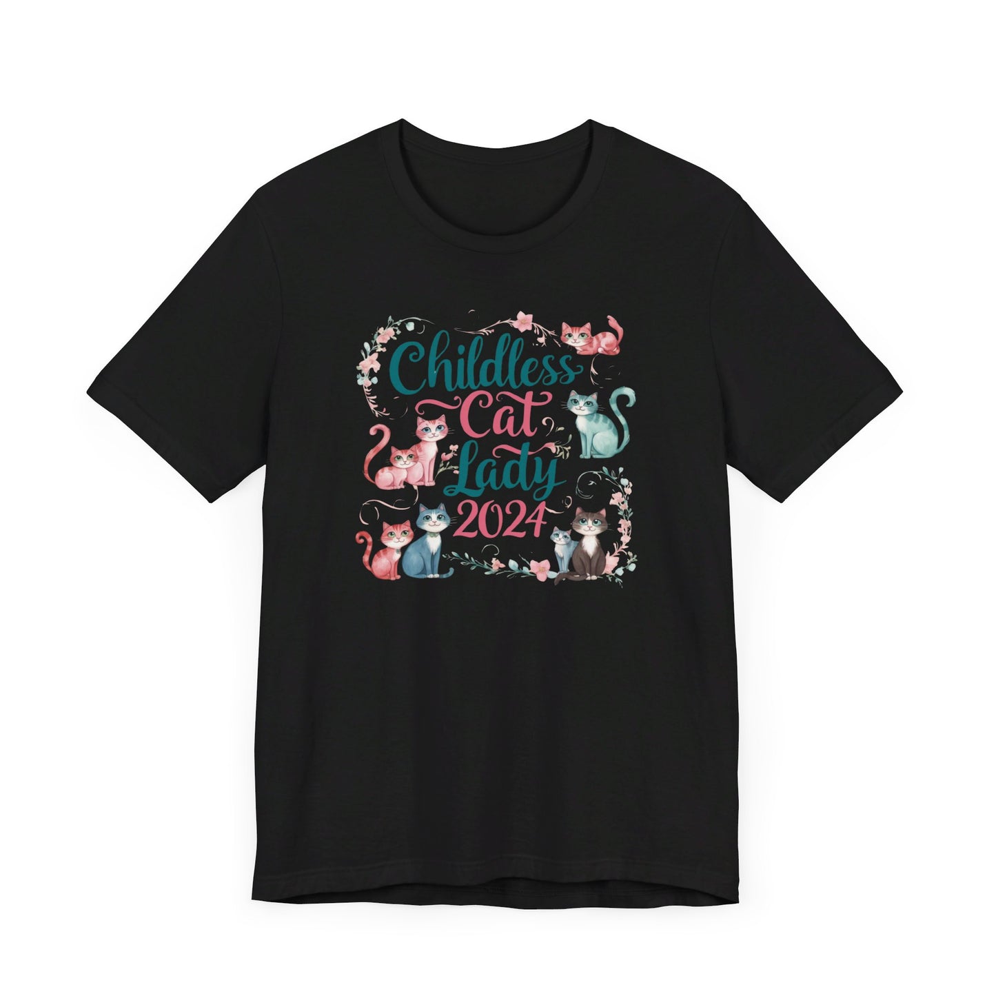 Childless Cat Lady 2024 T-Shirt Collection | Funny Political and Cat Lover Tees for Election Day Humor