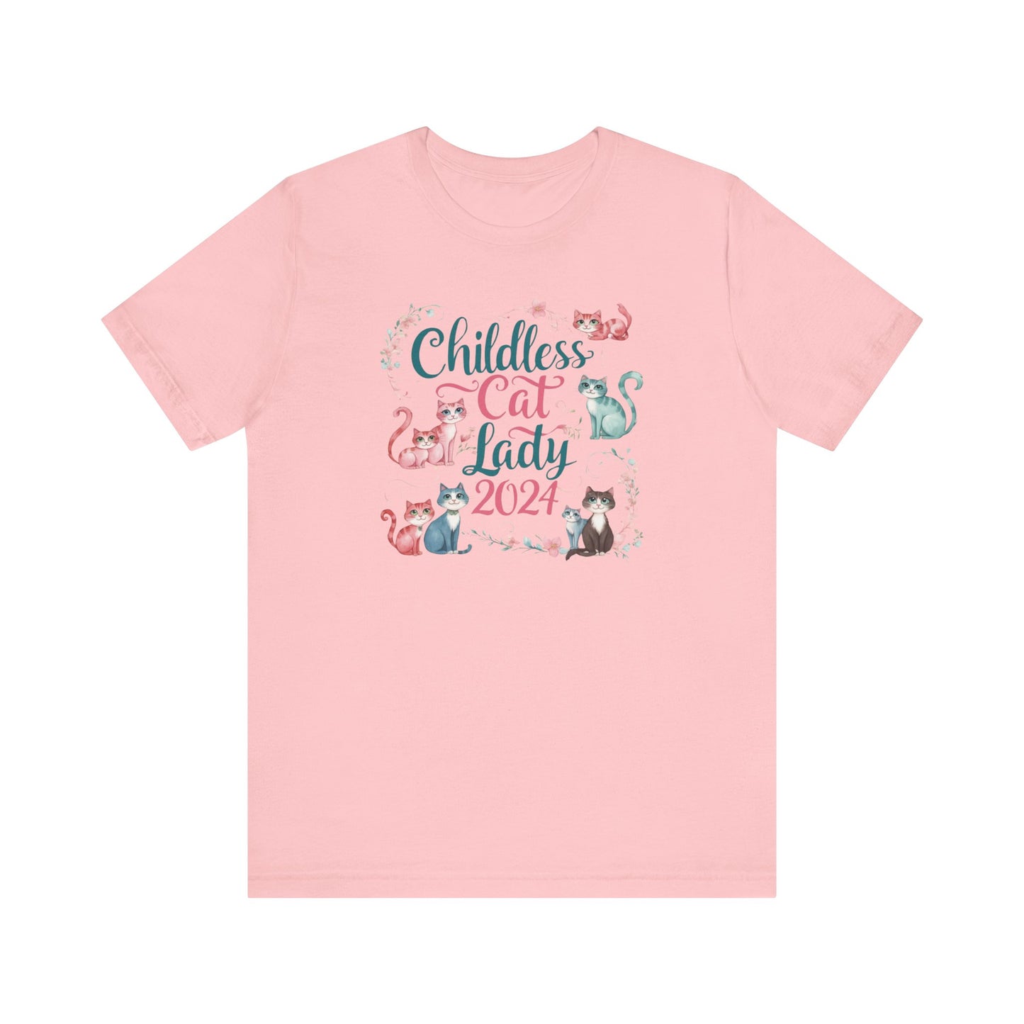 Childless Cat Lady 2024 T-Shirt Collection | Funny Political and Cat Lover Tees for Election Day Humor