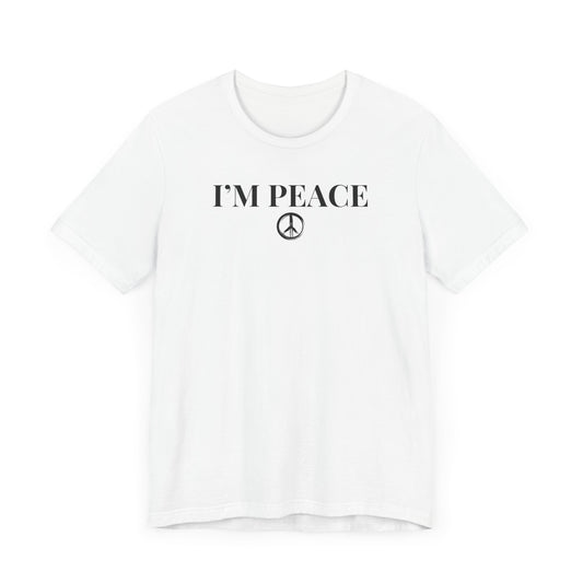 Couples Funny T-Shirts, "I Come in Peace" & "I'm Peace"