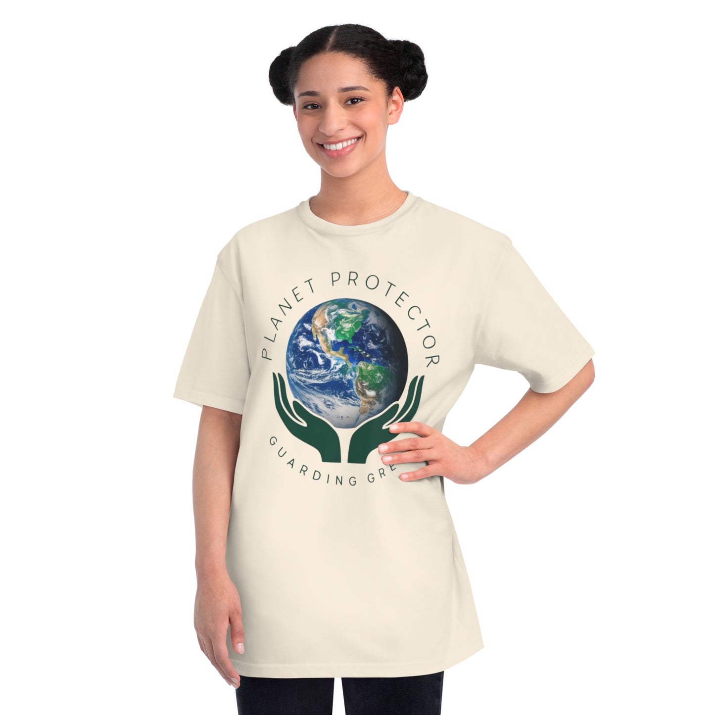 Eco Warrior Tee - Be the Change with 'Planet Protector' Organic Shirt