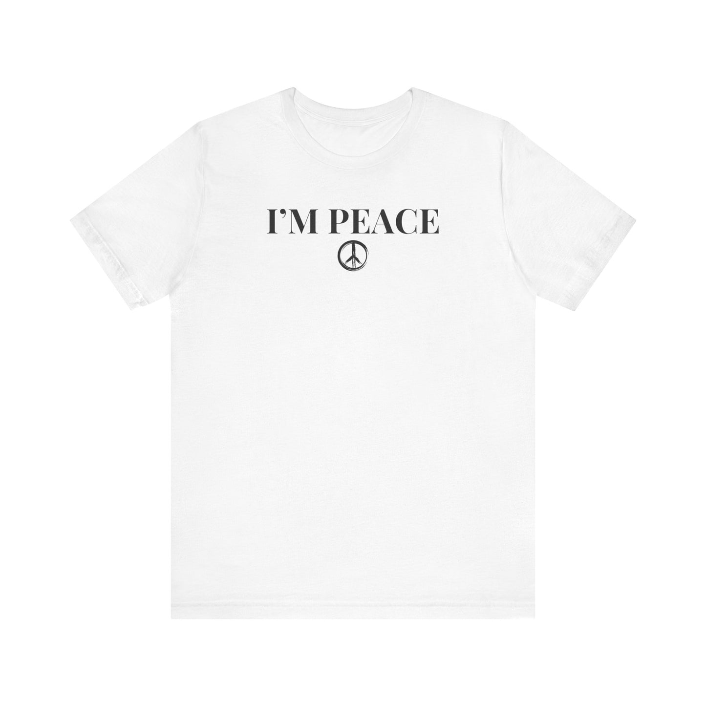 Couples Funny T-Shirts, "I Come in Peace" & "I'm Peace"