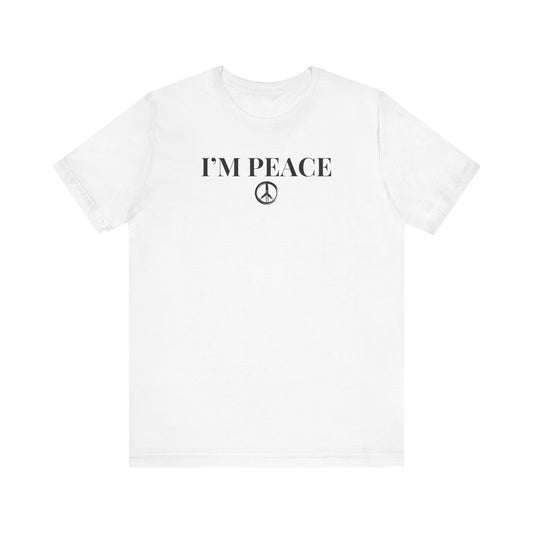 Couples Funny T-Shirts, "I Come in Peace" & "I'm Peace"