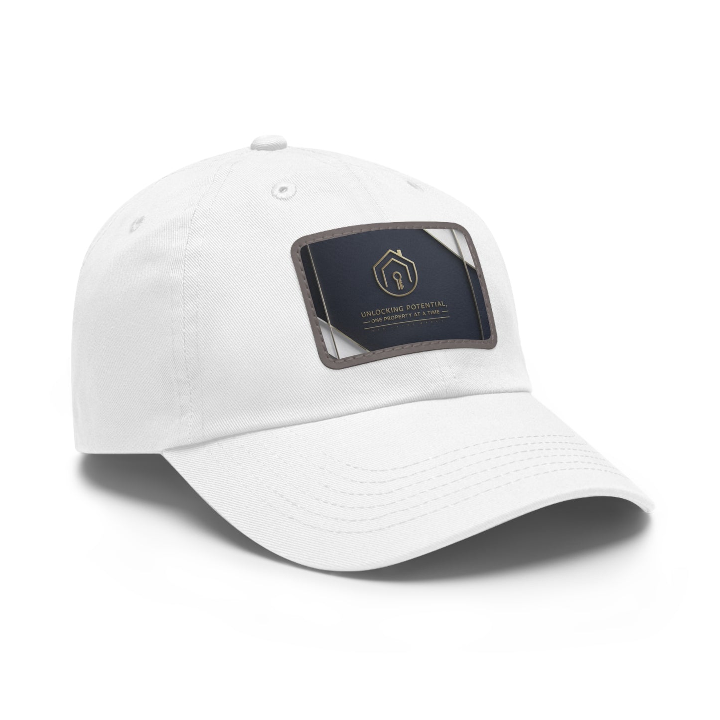 Signature Edition Cap, Sleek Style Meets Comfort with Leather Patch