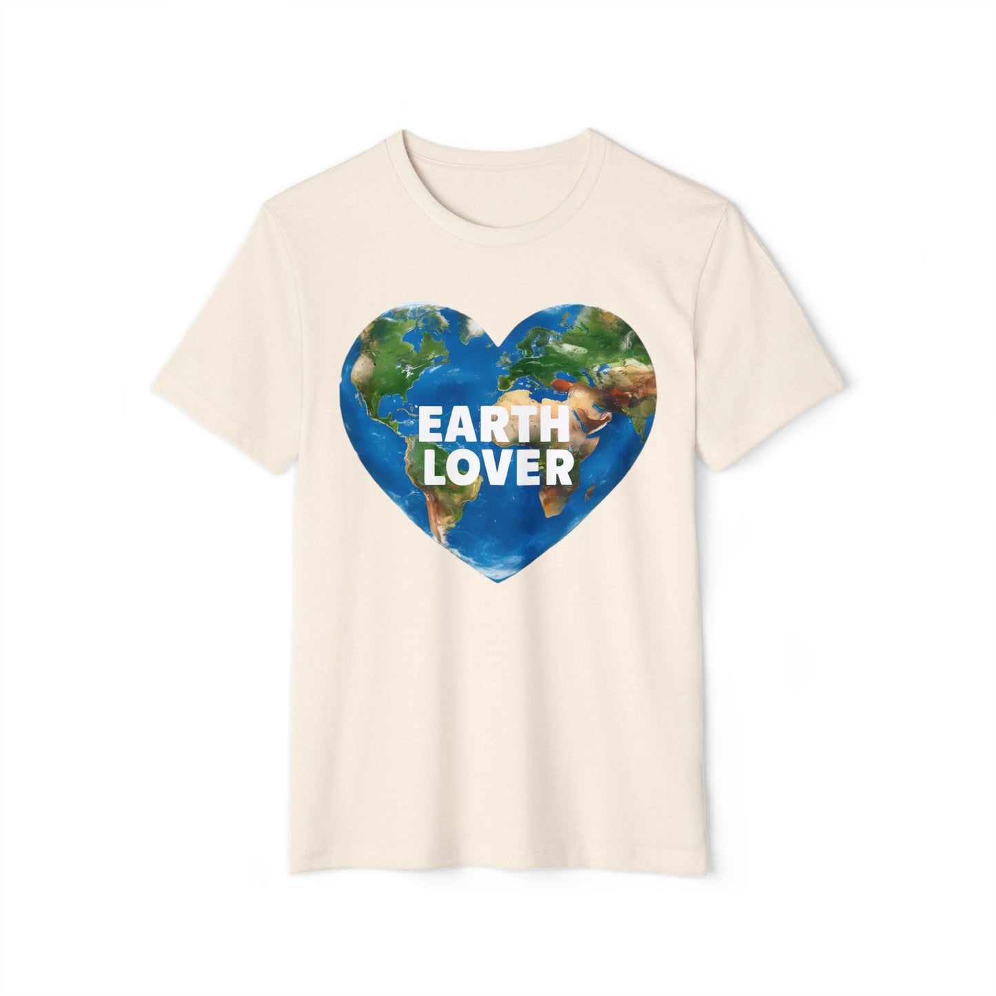 Earth Lover: 100% Organic Cotton Eco-Friendly Tee