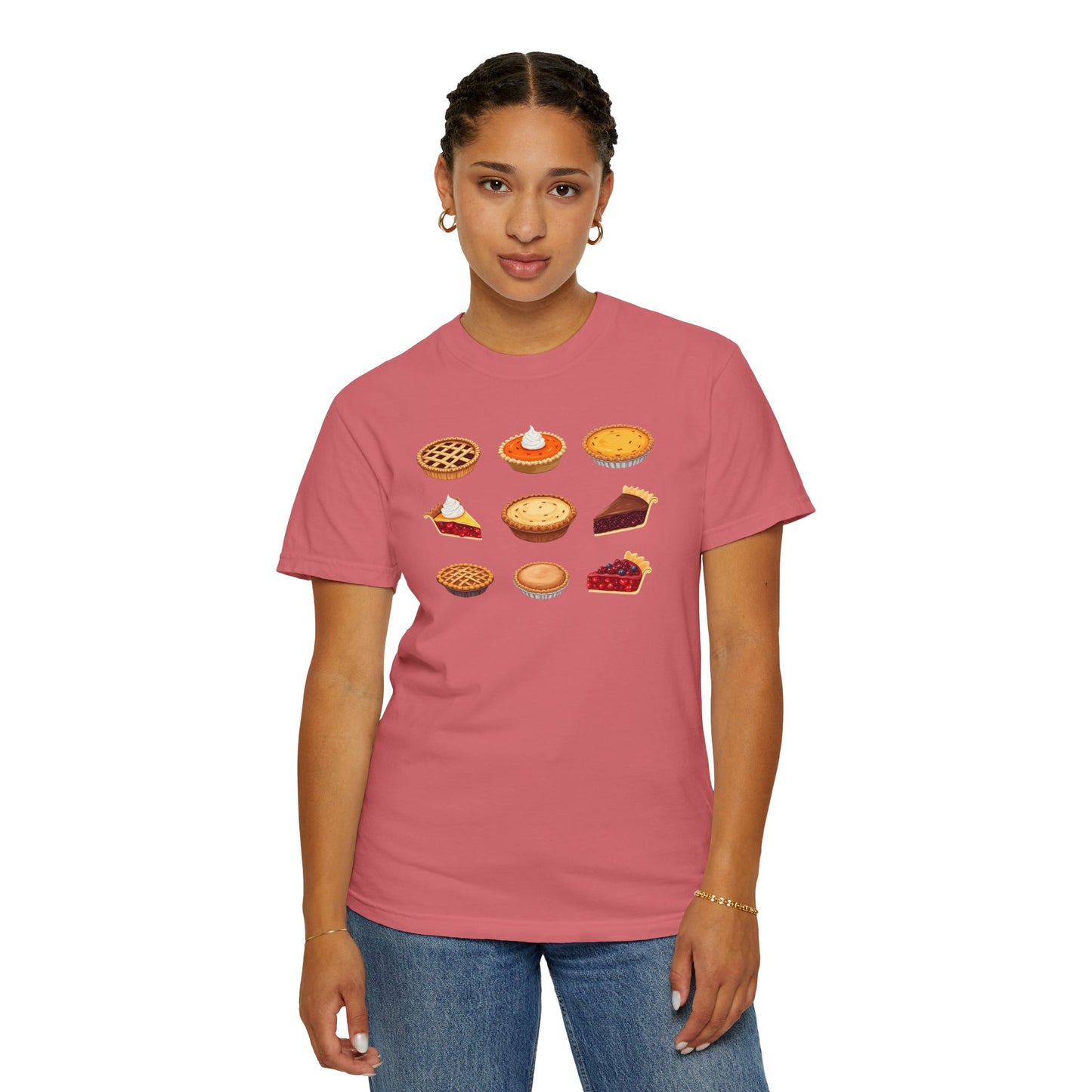 Comfort Colors Fall Pumpkin Pie Baking Shirt, Trendy Thanksgiving T-Shirt