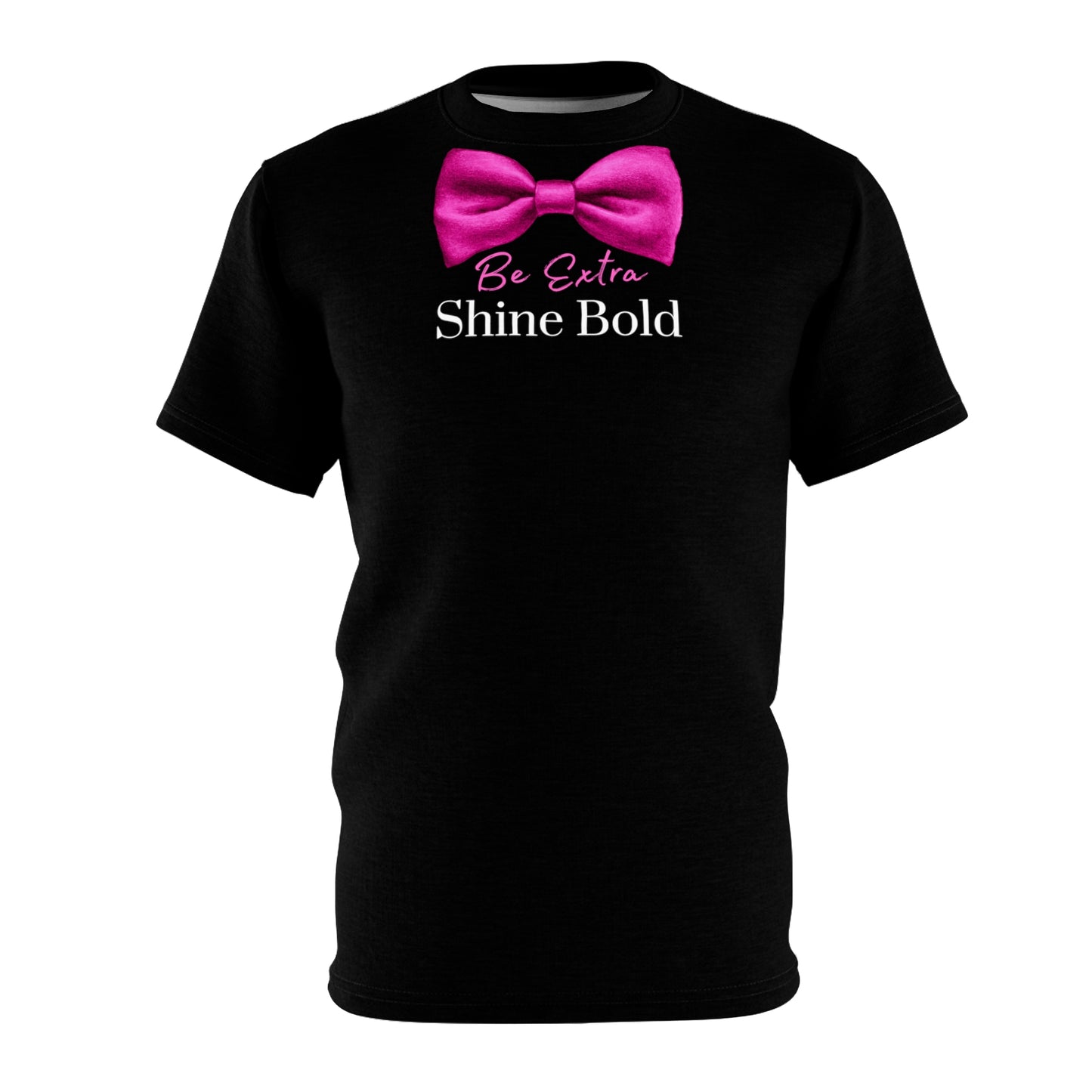 Posh Pink Bowtie Tee: Strut with Confidence