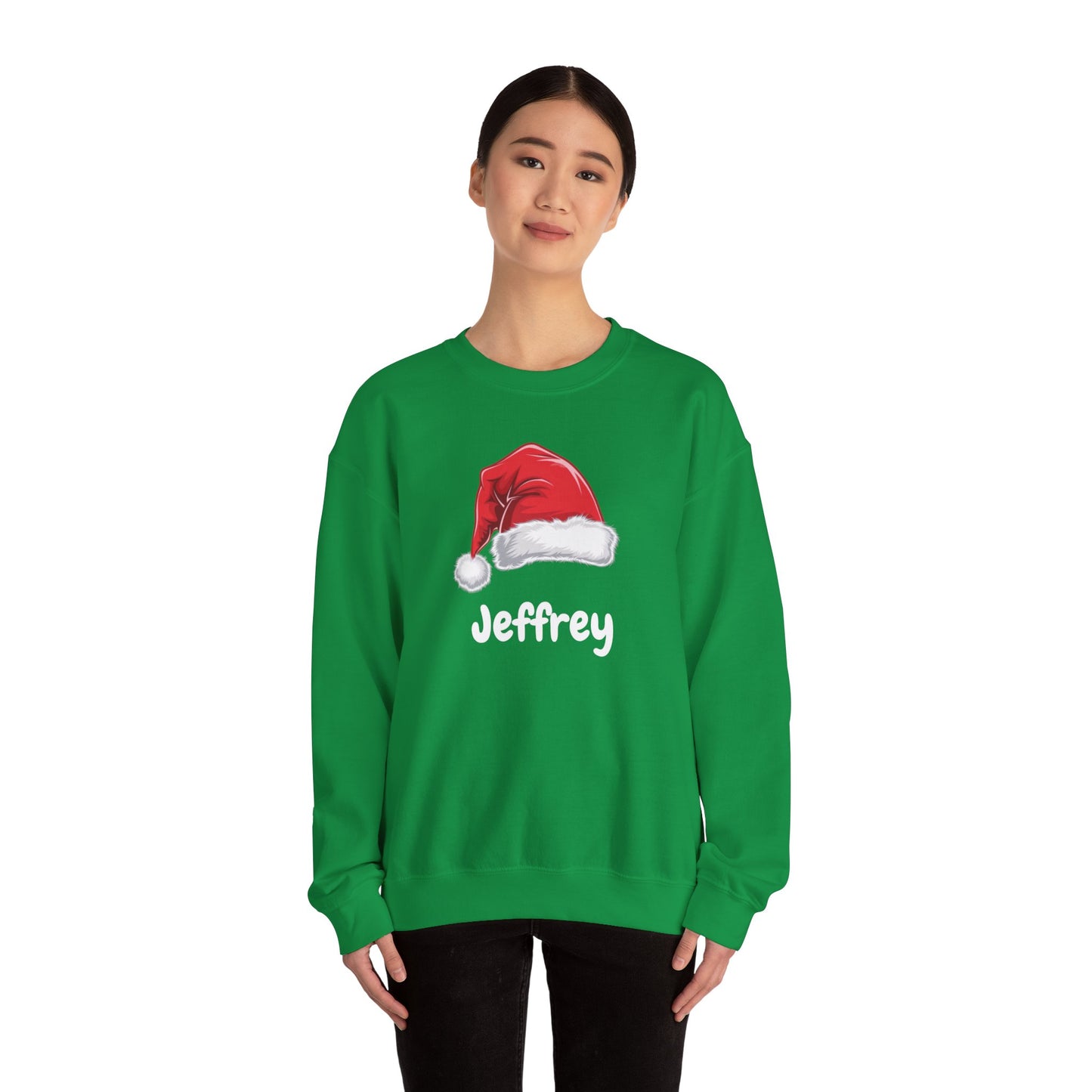 Personalized Santa Christmas Shirt, Custom Xmas Gifts & Holiday Sweatshirts