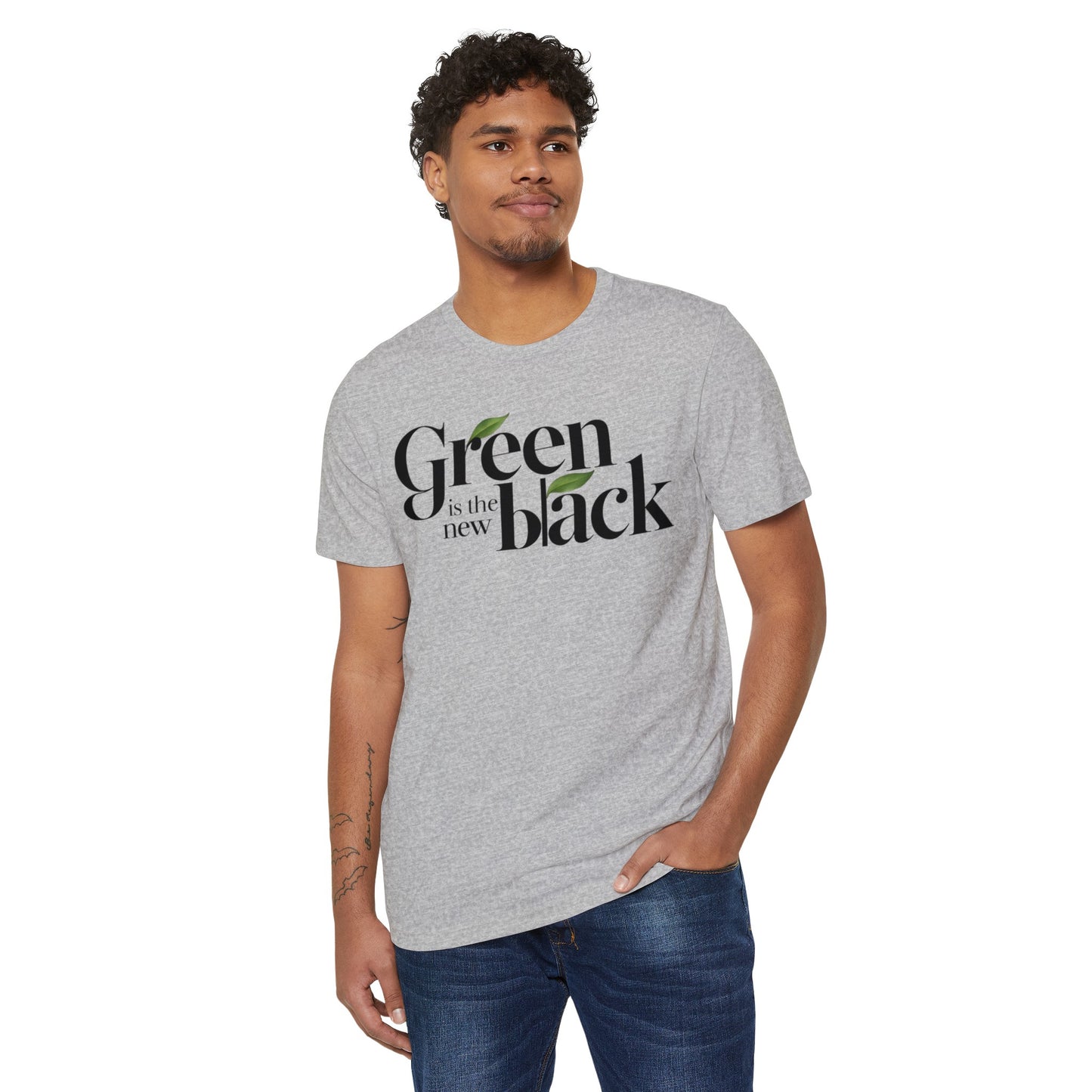 Green is the New Black: Sustainable Organic Cotton Tee