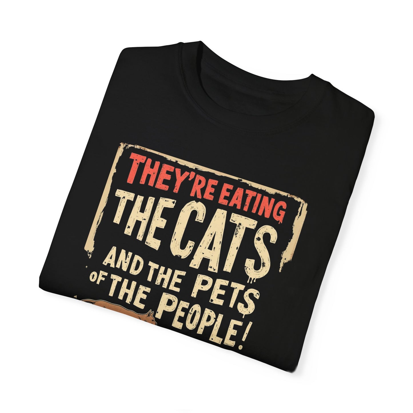 They’re Eating the Cats Funny Trump Supporter Tee Halloween Gift Idea