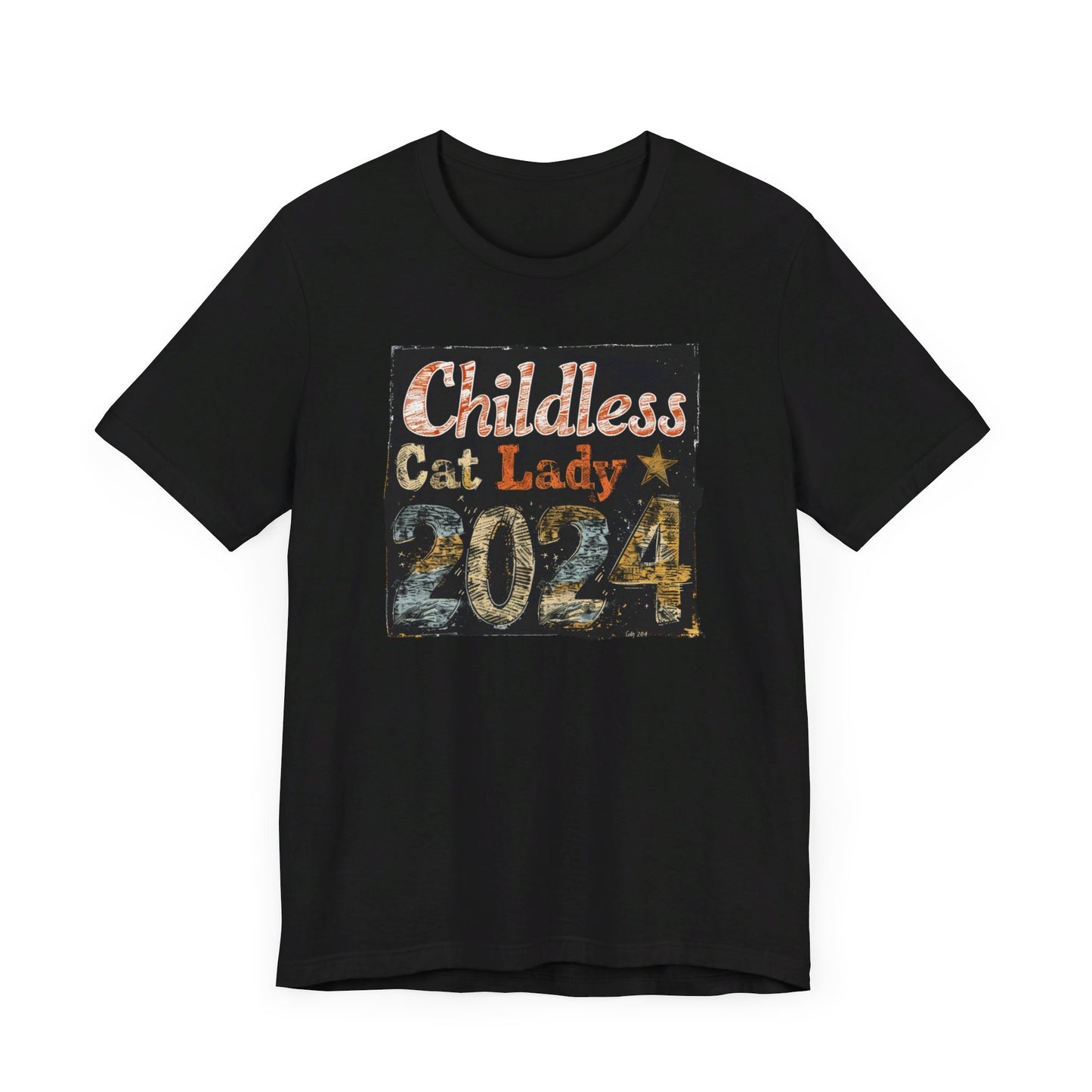 Childless Cat Lady 2024 T-Shirt Collection | Funny Political and Cat Lover Tees for Election Day Humor