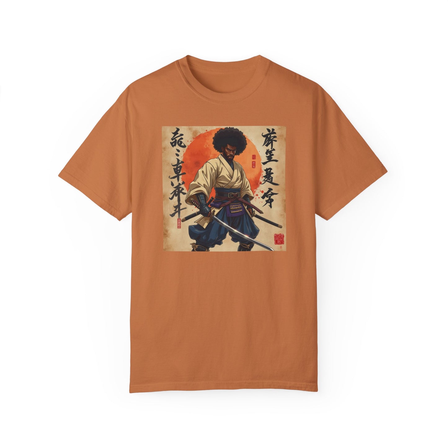 Samurai Warrior Graphic Unisex T-Shirt | Vintage Style Tee for Anime Fans