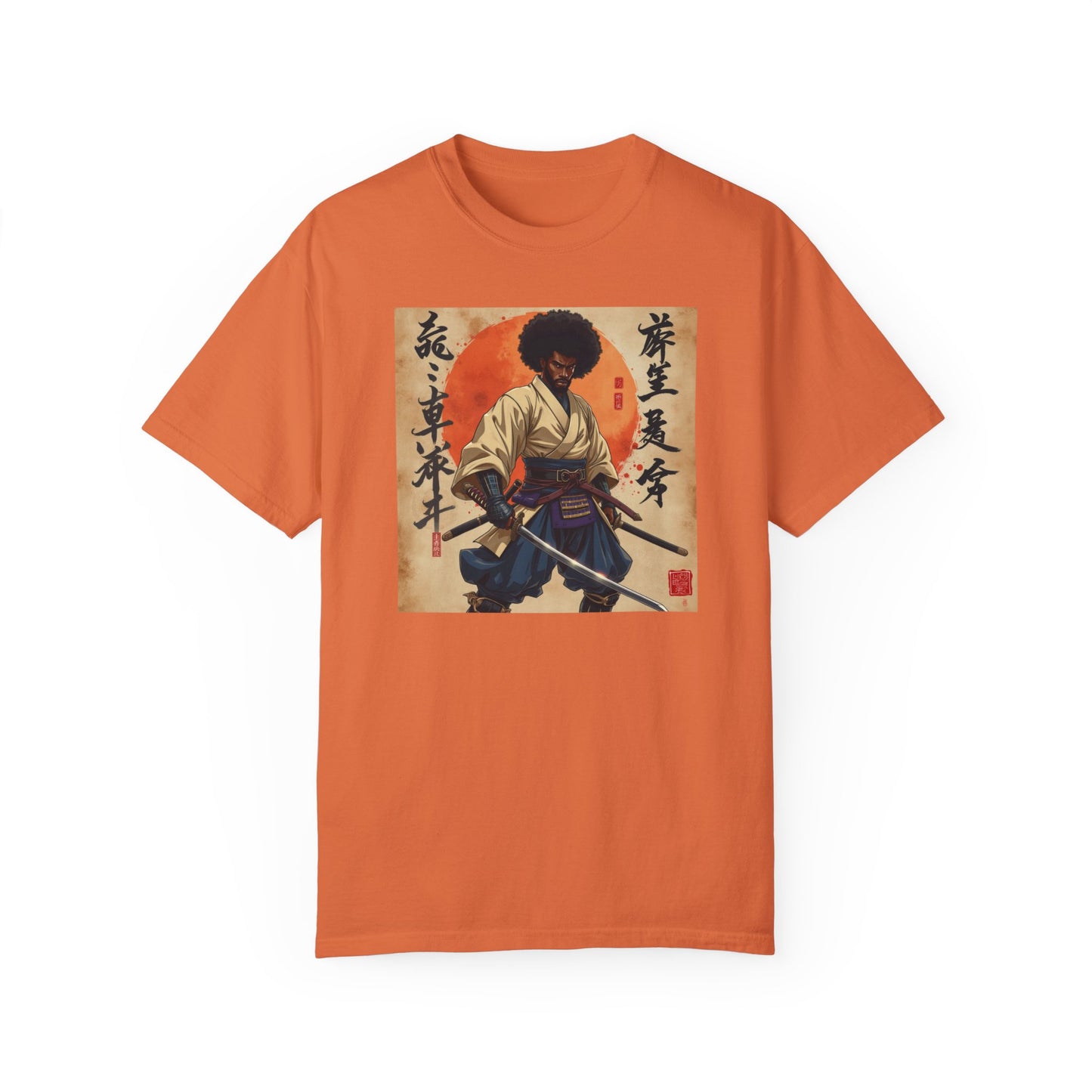 Samurai Warrior Graphic Unisex T-Shirt | Vintage Style Tee for Anime Fans