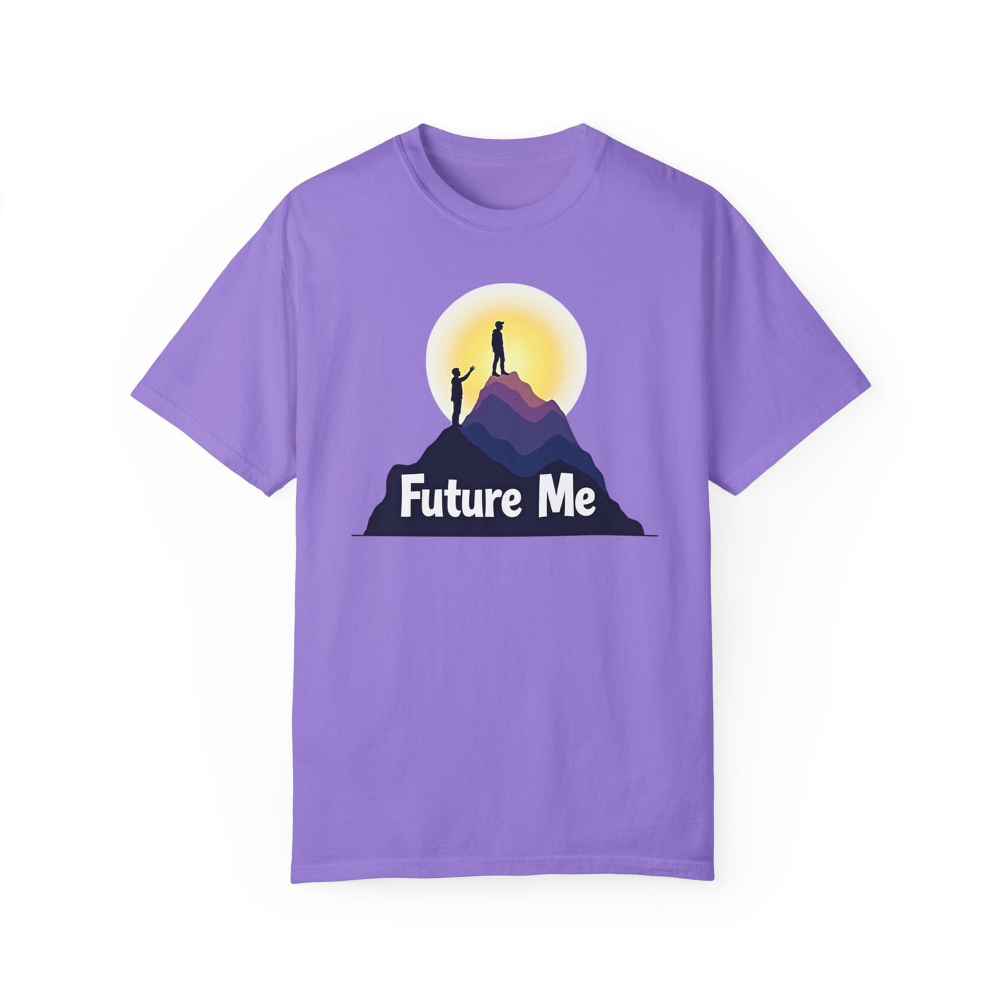 Future Me Motivational Unisex T-Shirt | Inspiring Mountain Design