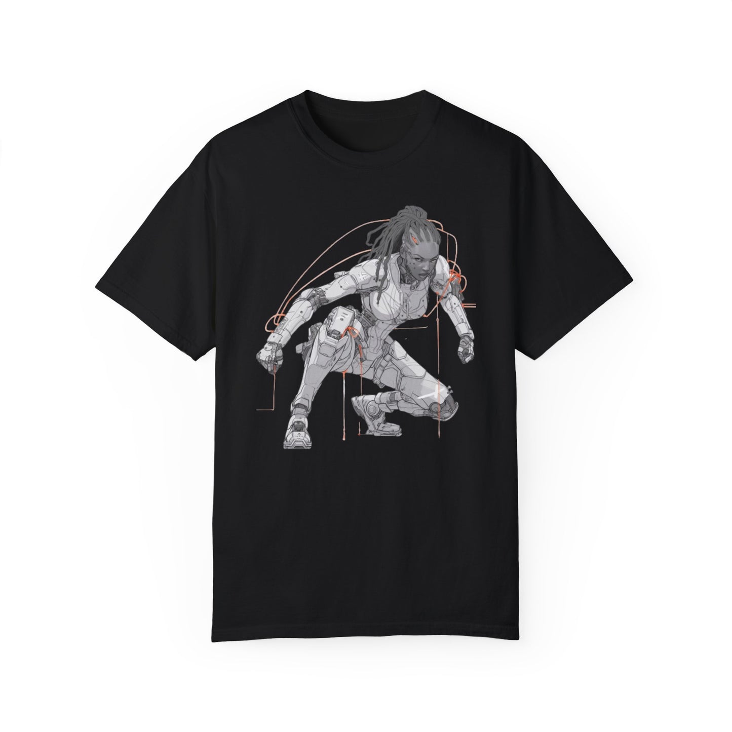 Robotic Revolution Tee - Futuristic Cyborg Fashion 2