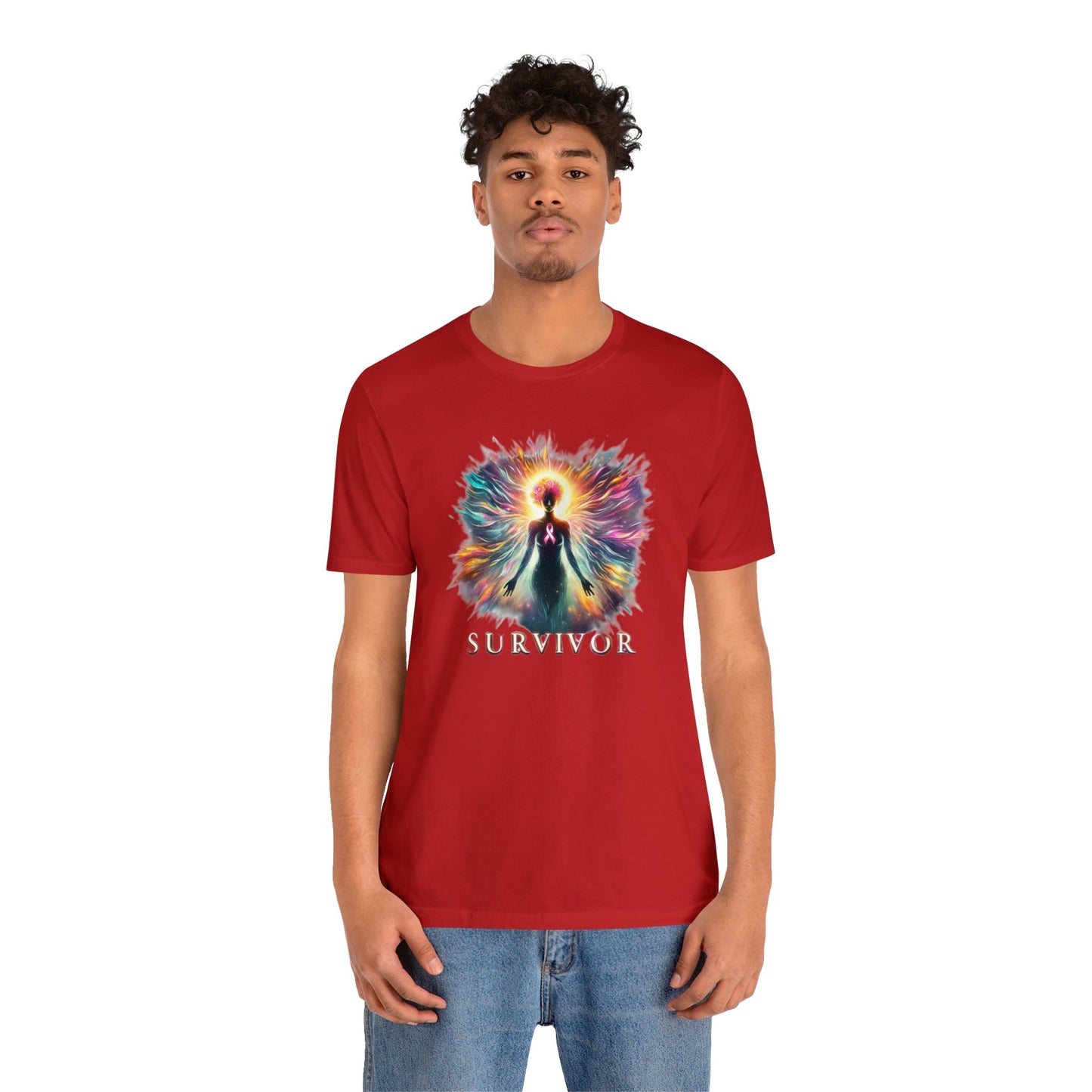 Radiant Resilience - The Survivor's Spectrum Tee