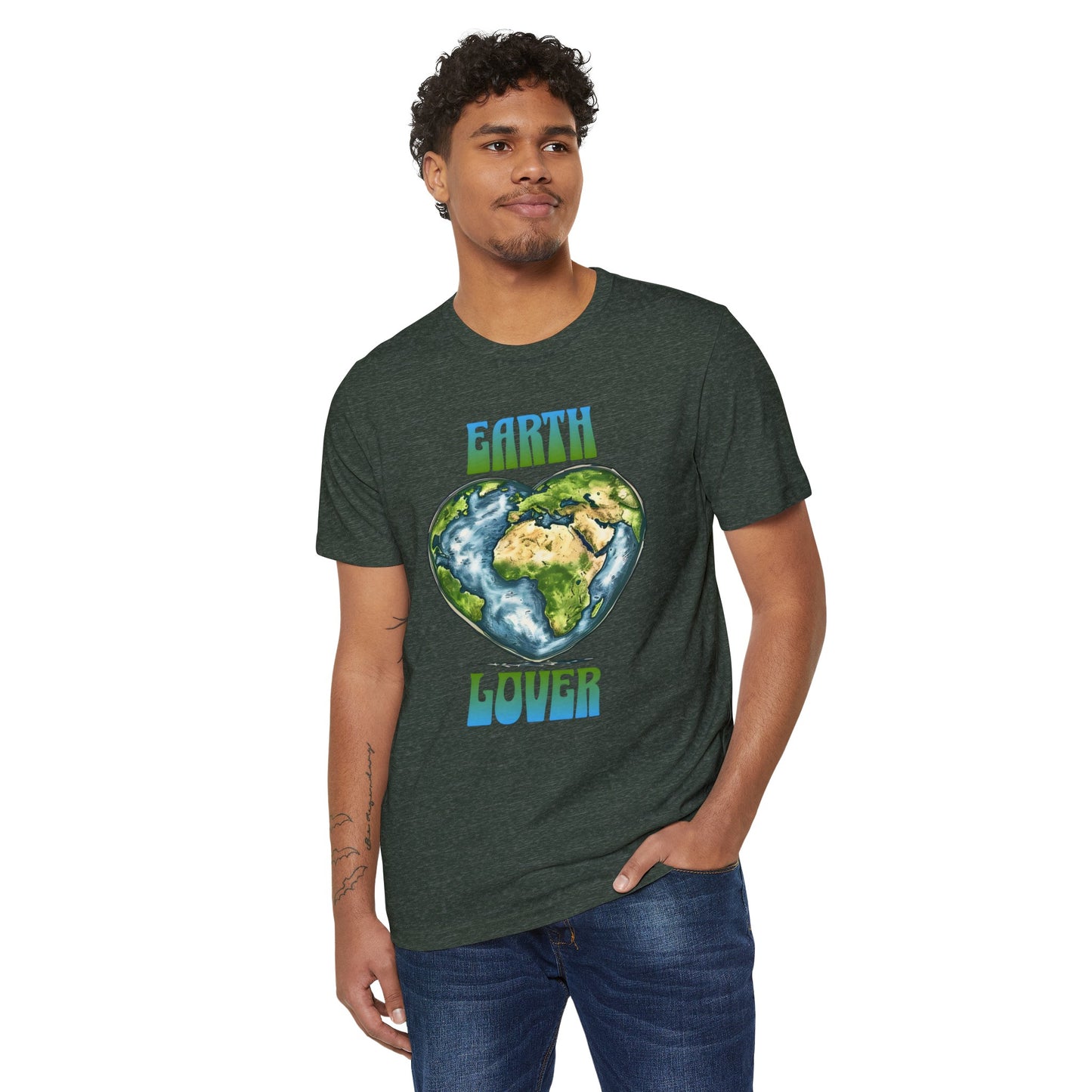 Earth Lover: 100% Organic Cotton Eco-Friendly Tee