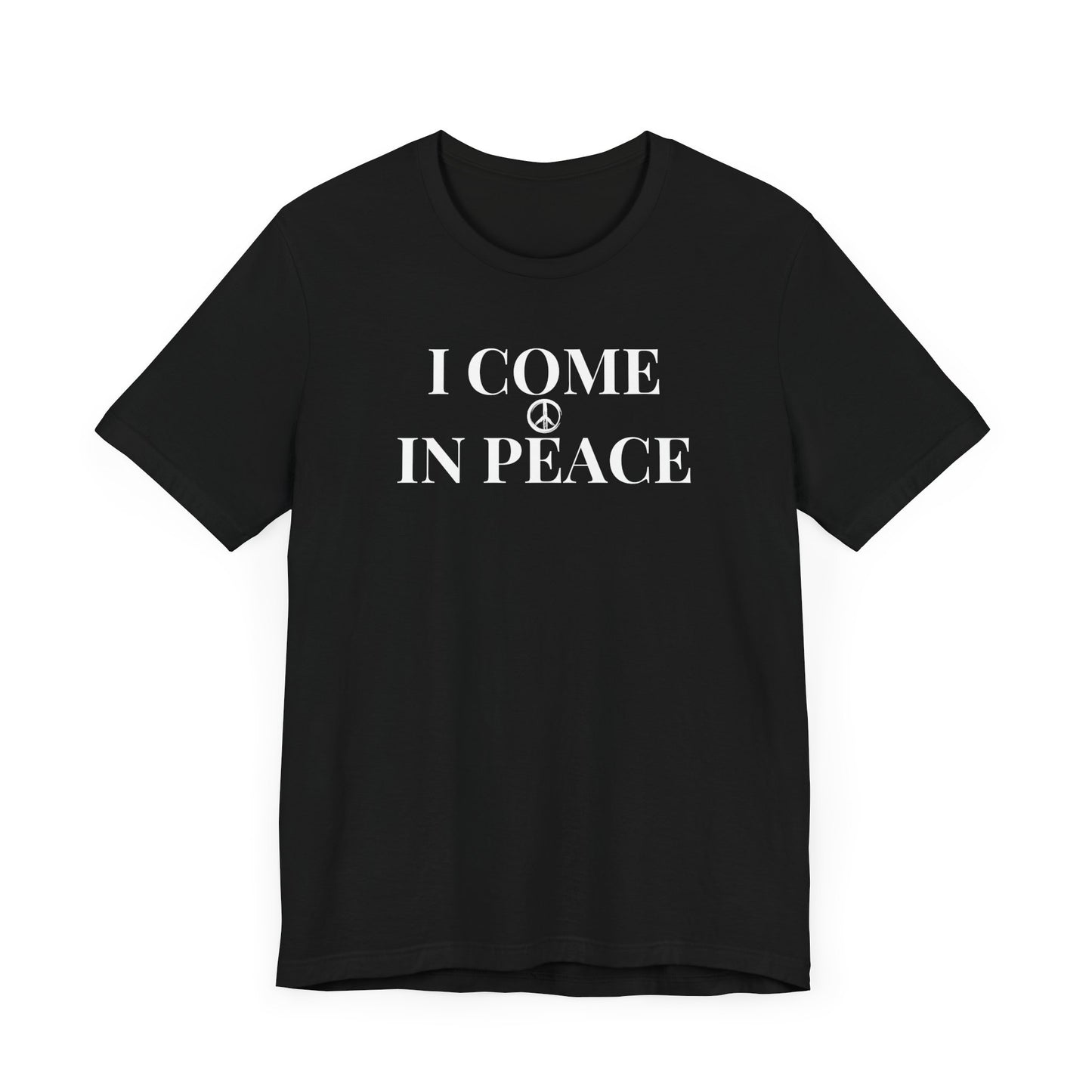 Couples Funny T-Shirts, "I Come in Peace" & "I'm Peace"