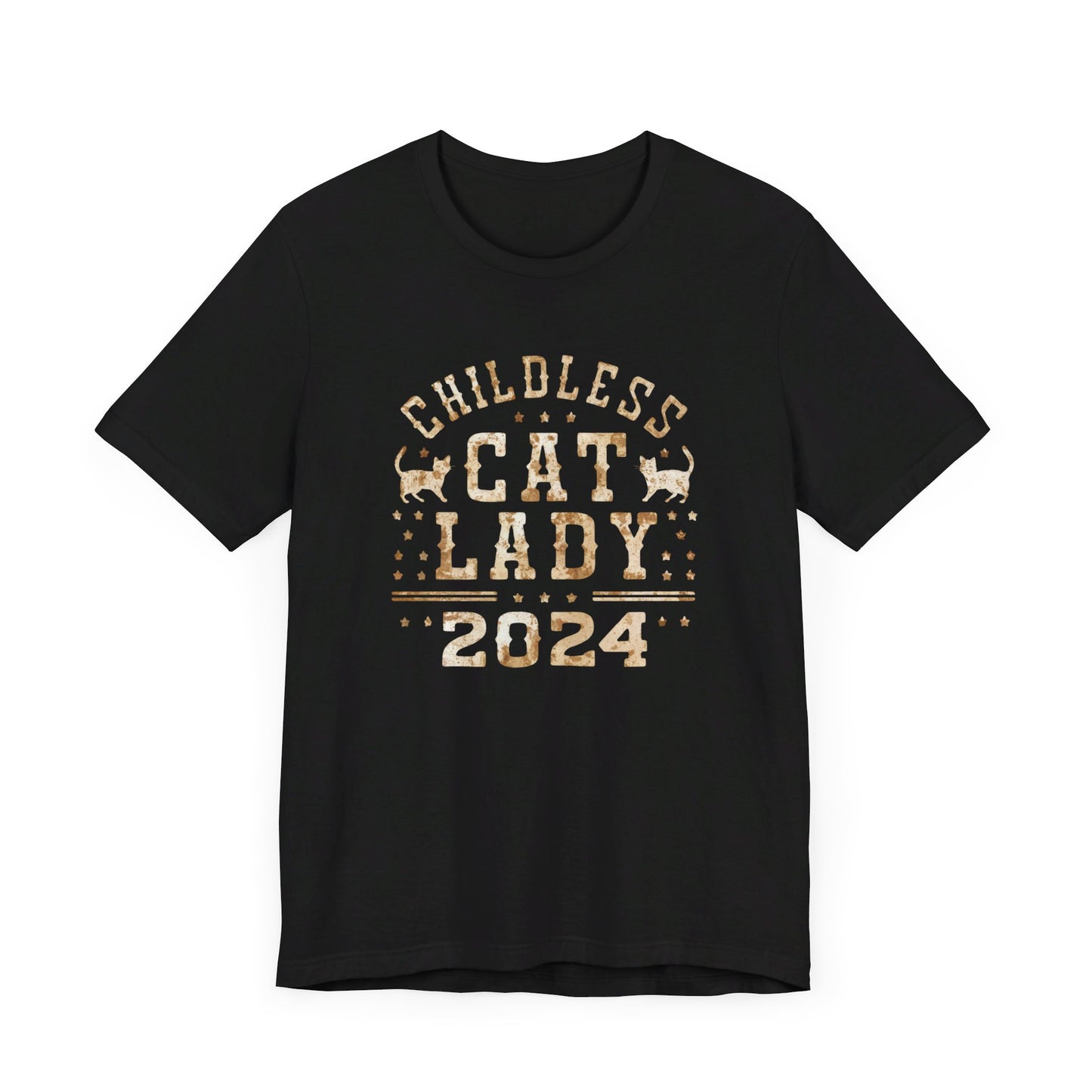 Childless Cat Lady 2024 T-Shirt Collection | Funny Political and Cat Lover Tees for Election Day Humor