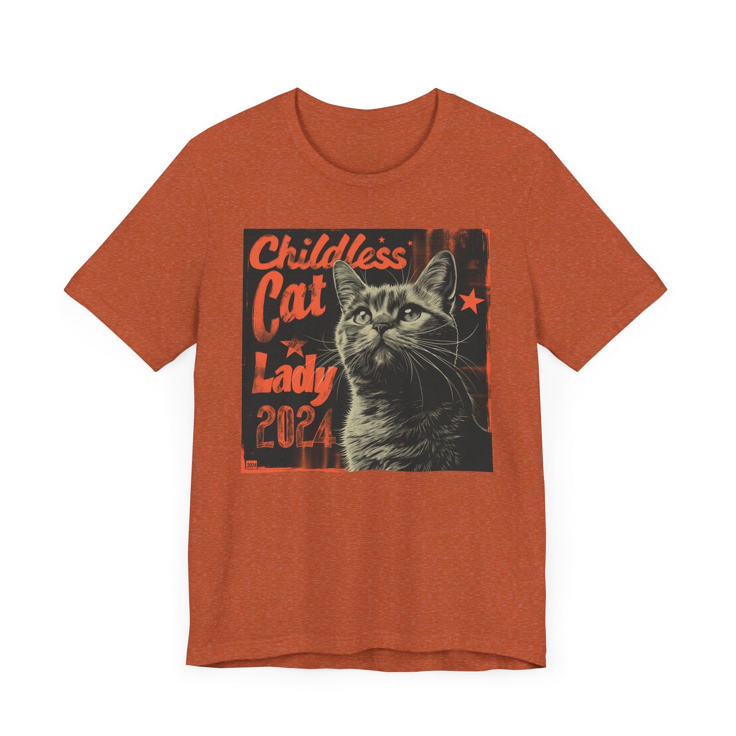 Childless Cat Lady 2024 T-Shirt Collection | Funny Political and Cat Lover Tees for Election Day Humor