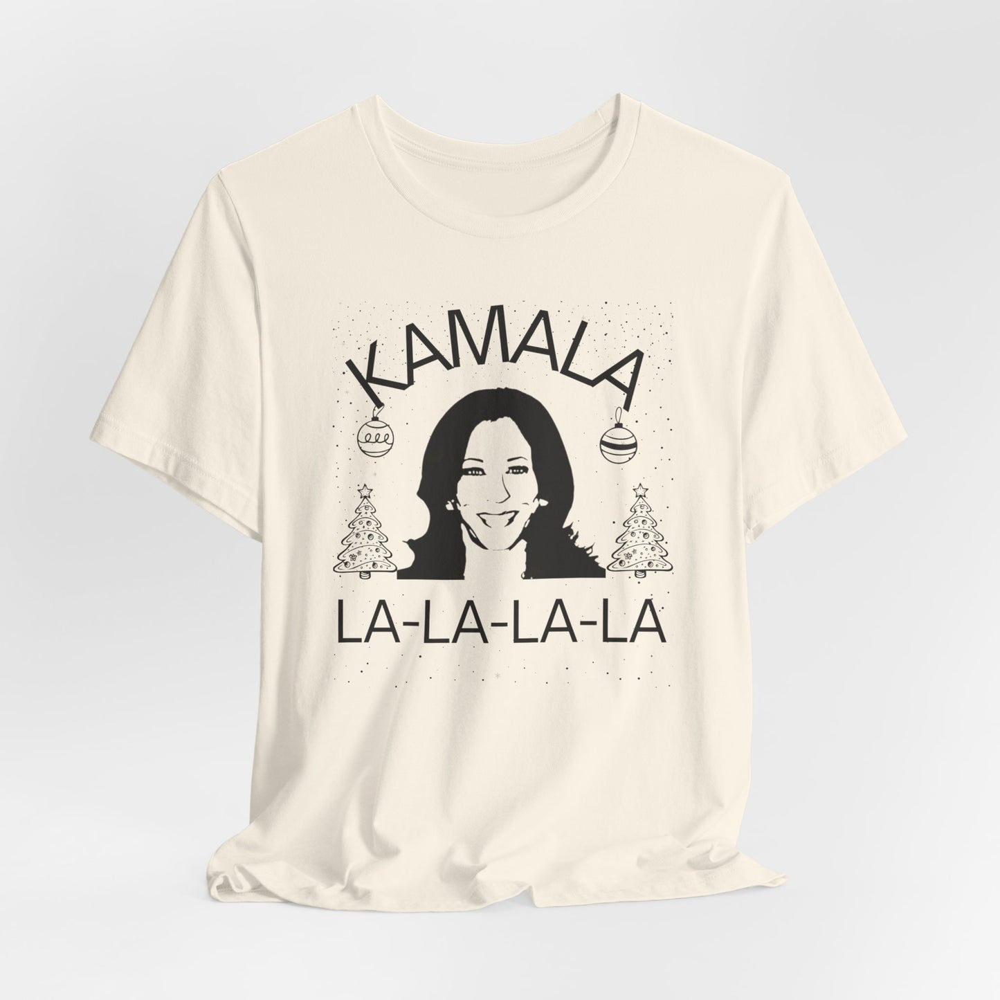 Harris 2024 Christmas Shirt: Kamala La-La-La Matching Tee