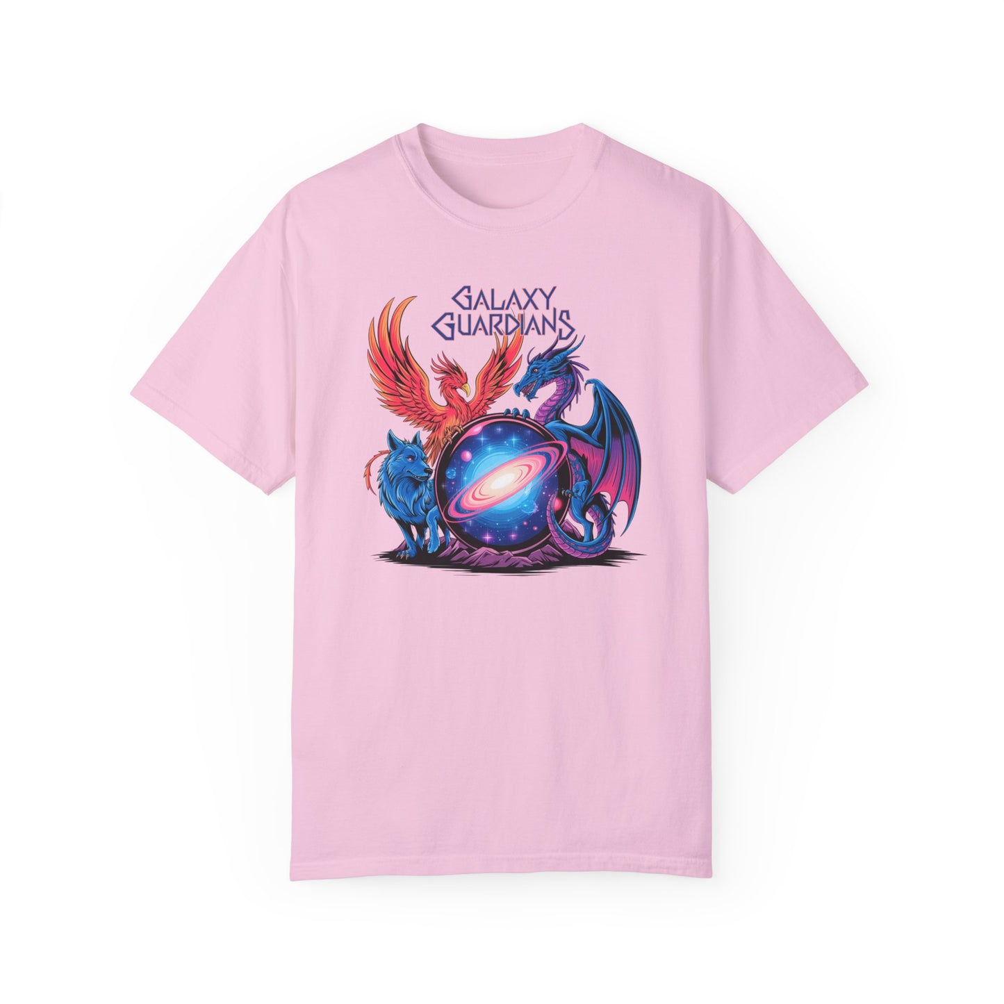 Galaxy Guardians Unisex Garment-Dyed T-Shirt - Fantasy Graphic Tee