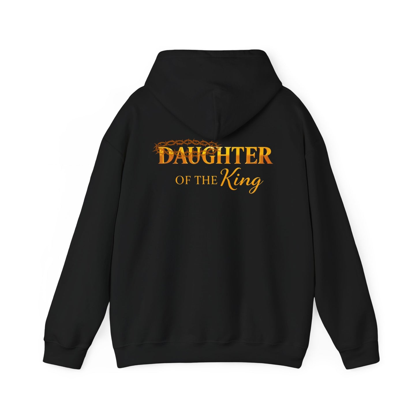 Daughter of the King Unisex Heavy Blend Hoodie - Inspirational Faith-Based Sweatshirt