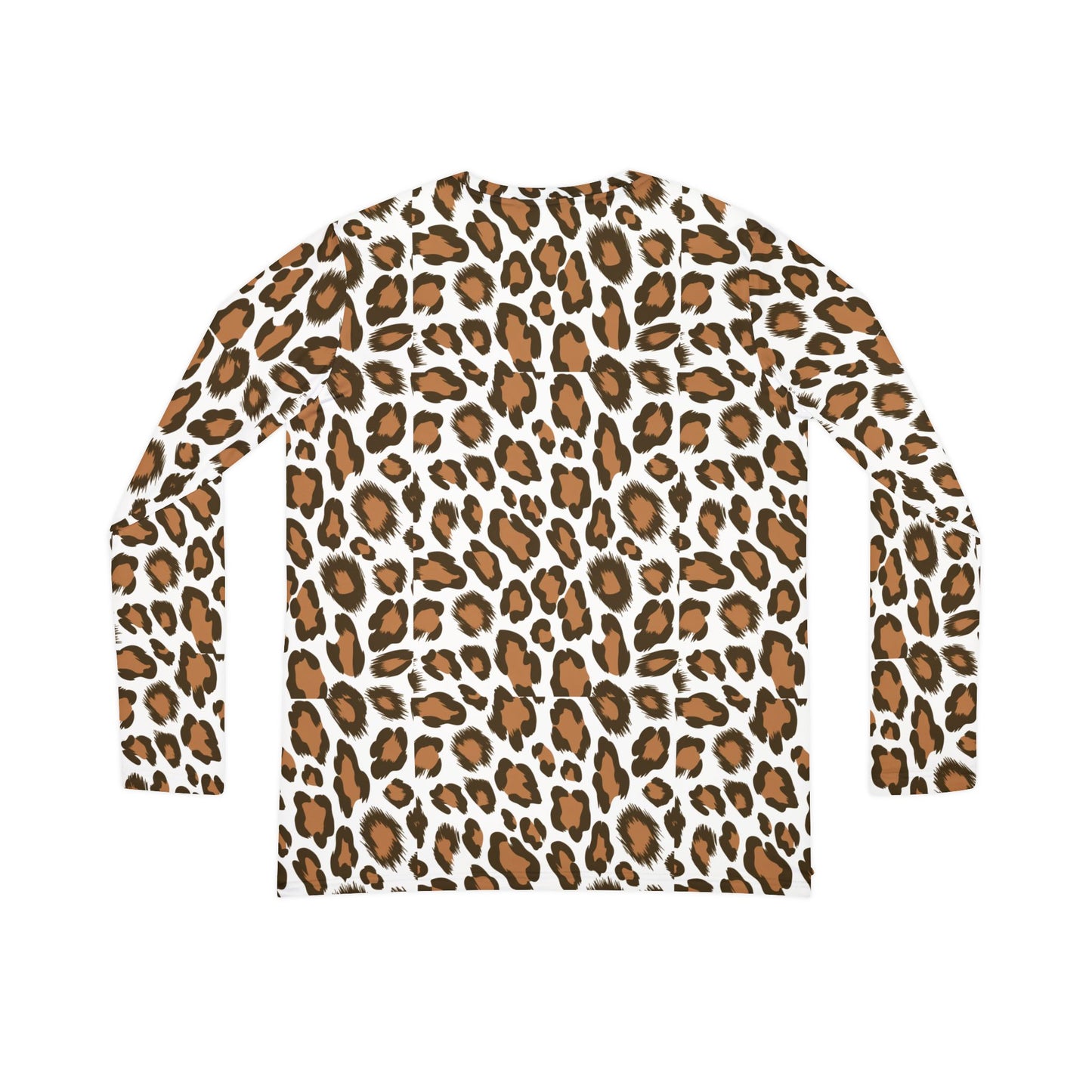 Leopard Print Women's Long Sleeve V-Neck Shirt - Stylish & Comfortable Fashion Top