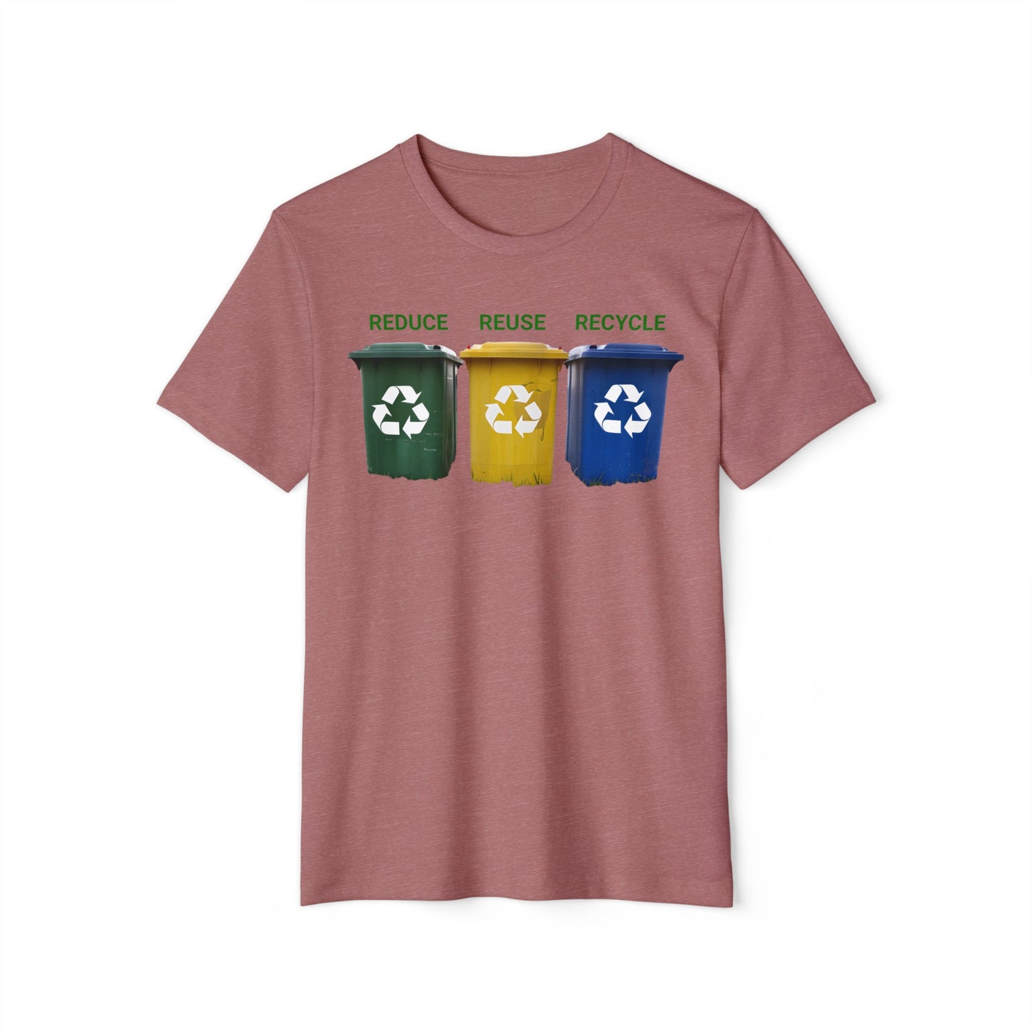 Reduce, Reuse, Recycle: Eco-Friendly Organic Cotton Tee