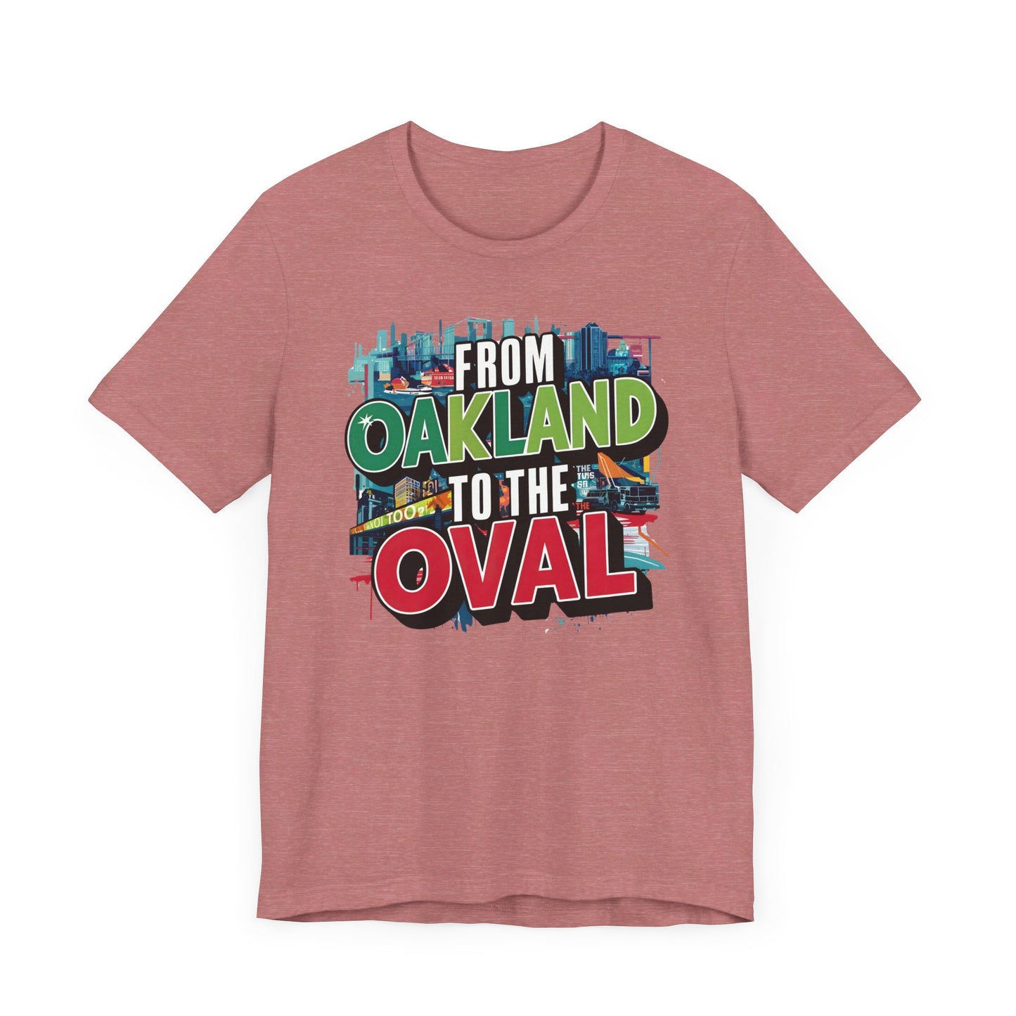 Kamala Harris 'From Oakland to the Oval' Inspirational T-Shirt - Empower Change