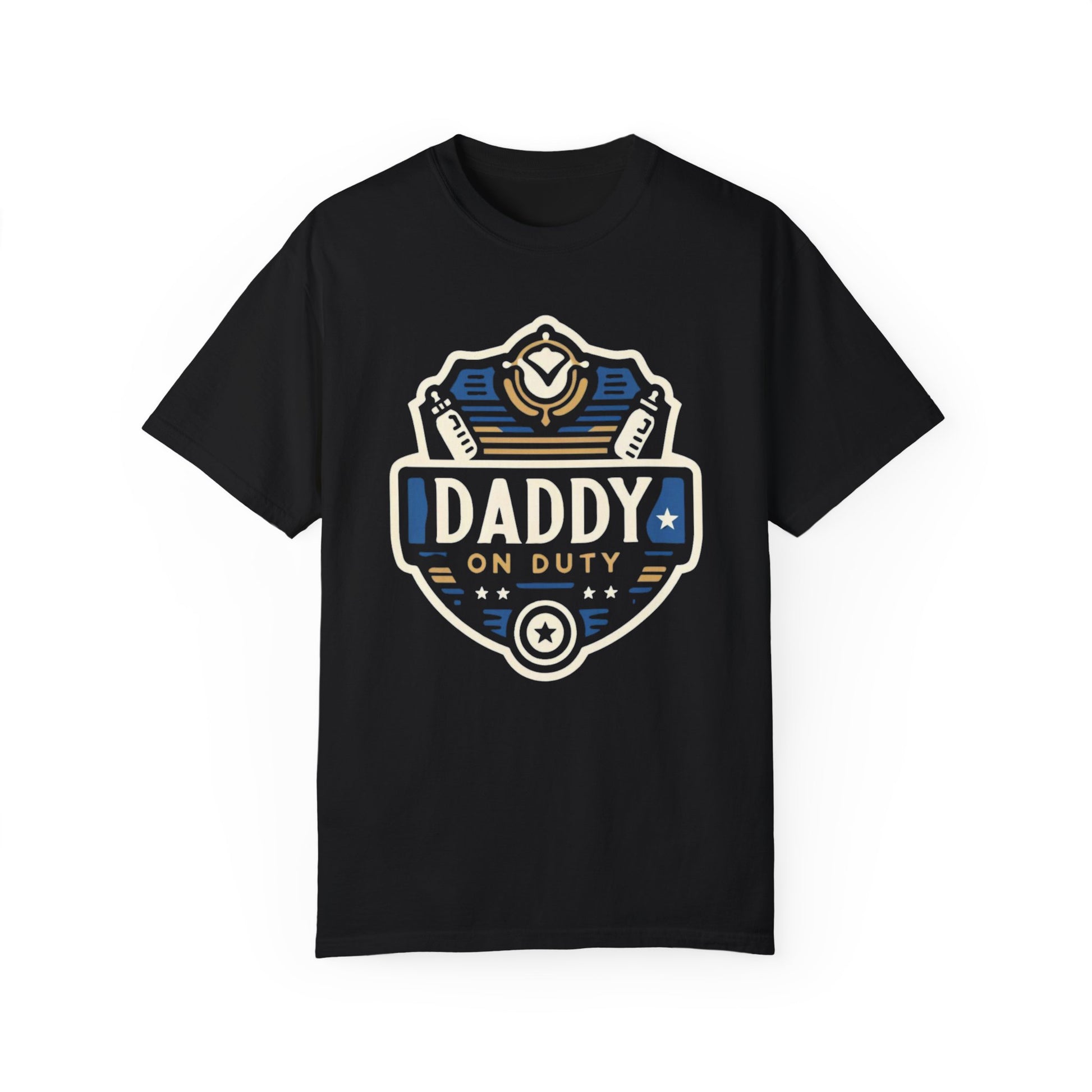 Daddy on Duty graphic tee - perfect Father's Day gift for super dads