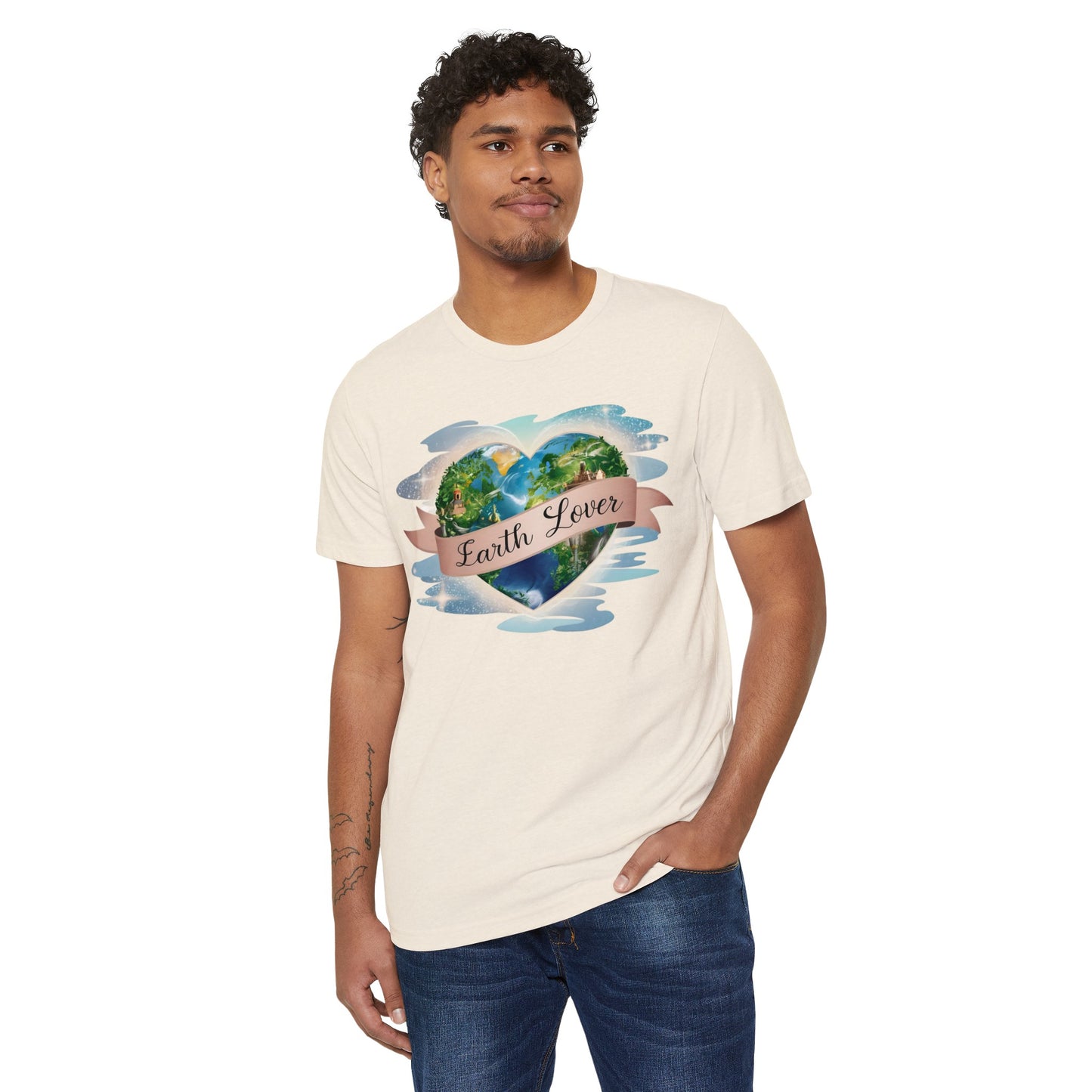 Earth Lover: 100% Organic Cotton Eco-Friendly Tee