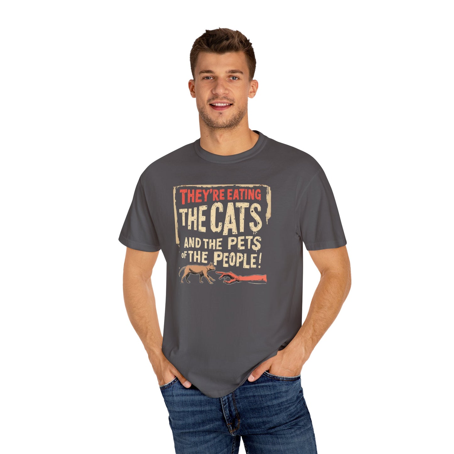 They’re Eating the Cats Funny Trump Supporter Tee Halloween Gift Idea