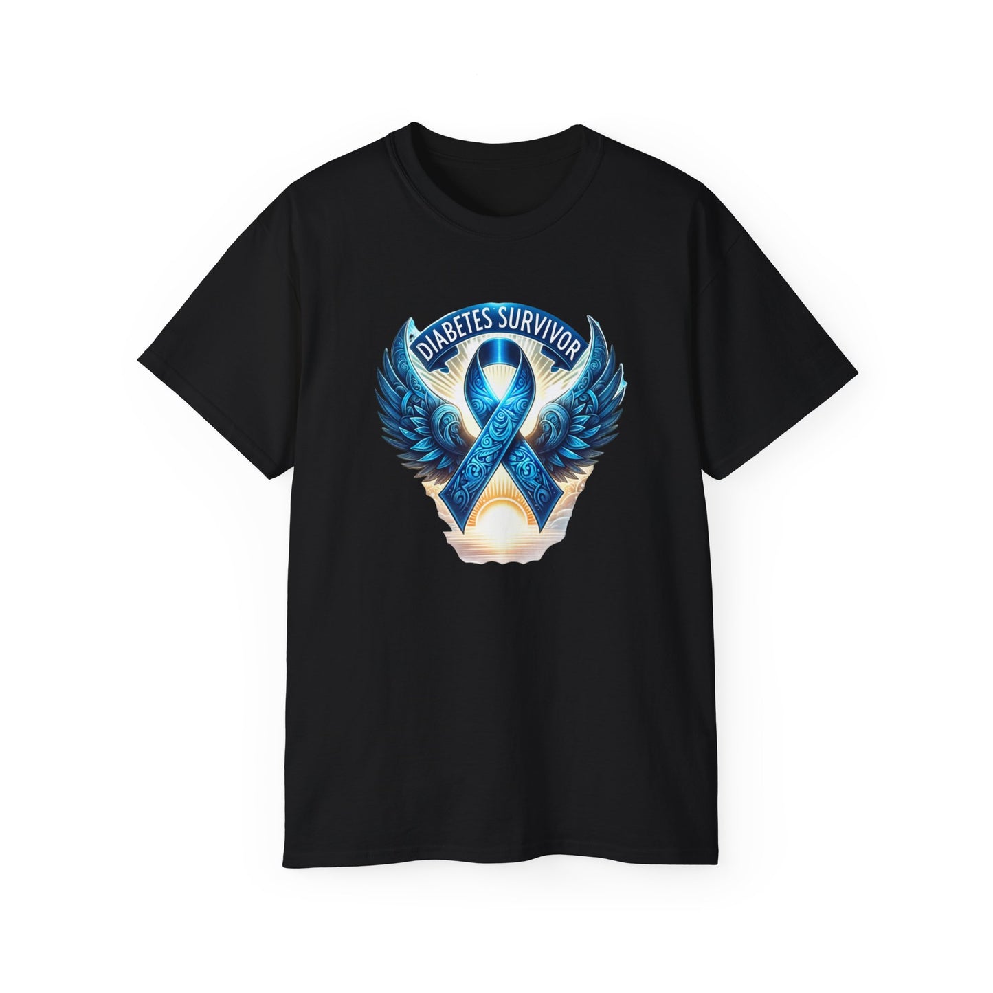 Wings of Victory: Diabetes Survivor Tee