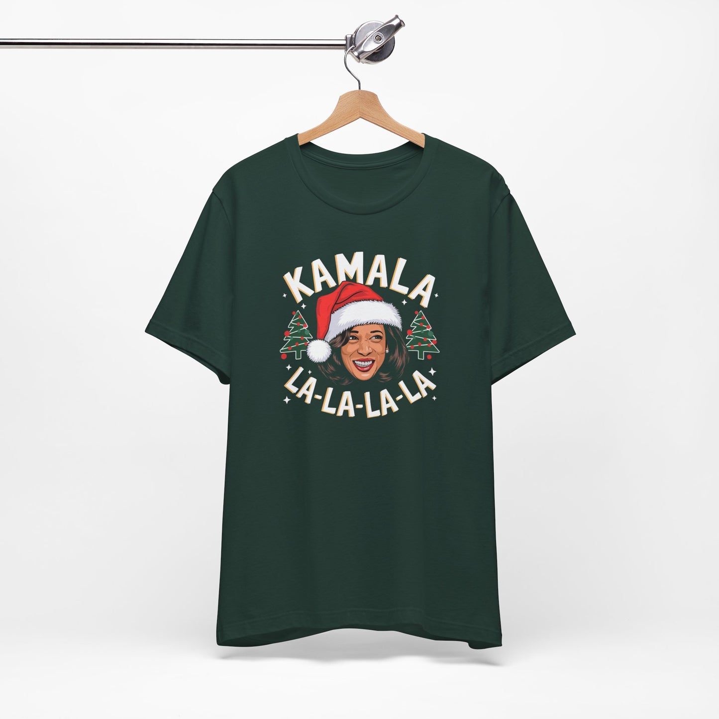 Kamala Harris Christmas Shirt, Hilarious "La-La-La-La" Design