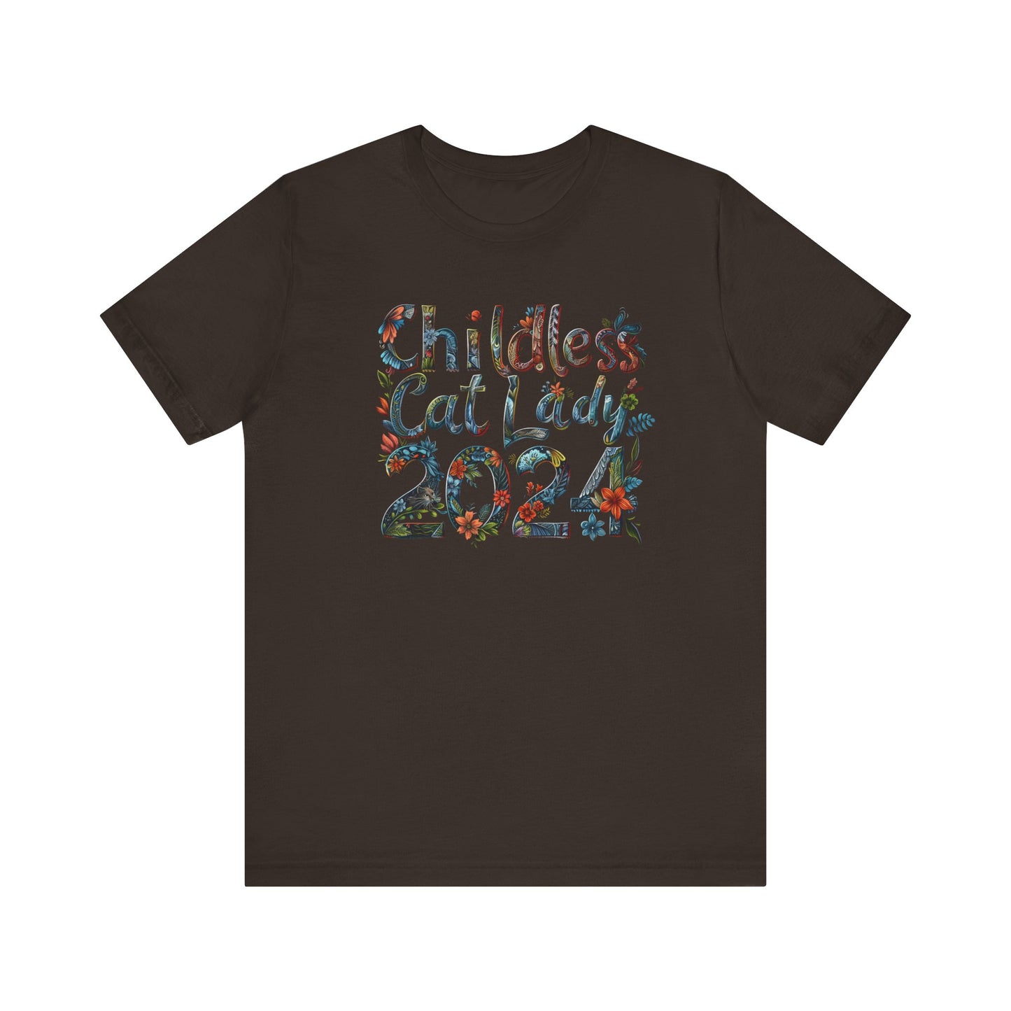 Childless Cat Lady 2024 T-Shirt Collection | Funny Political and Cat Lover Tees for Election Day Humor