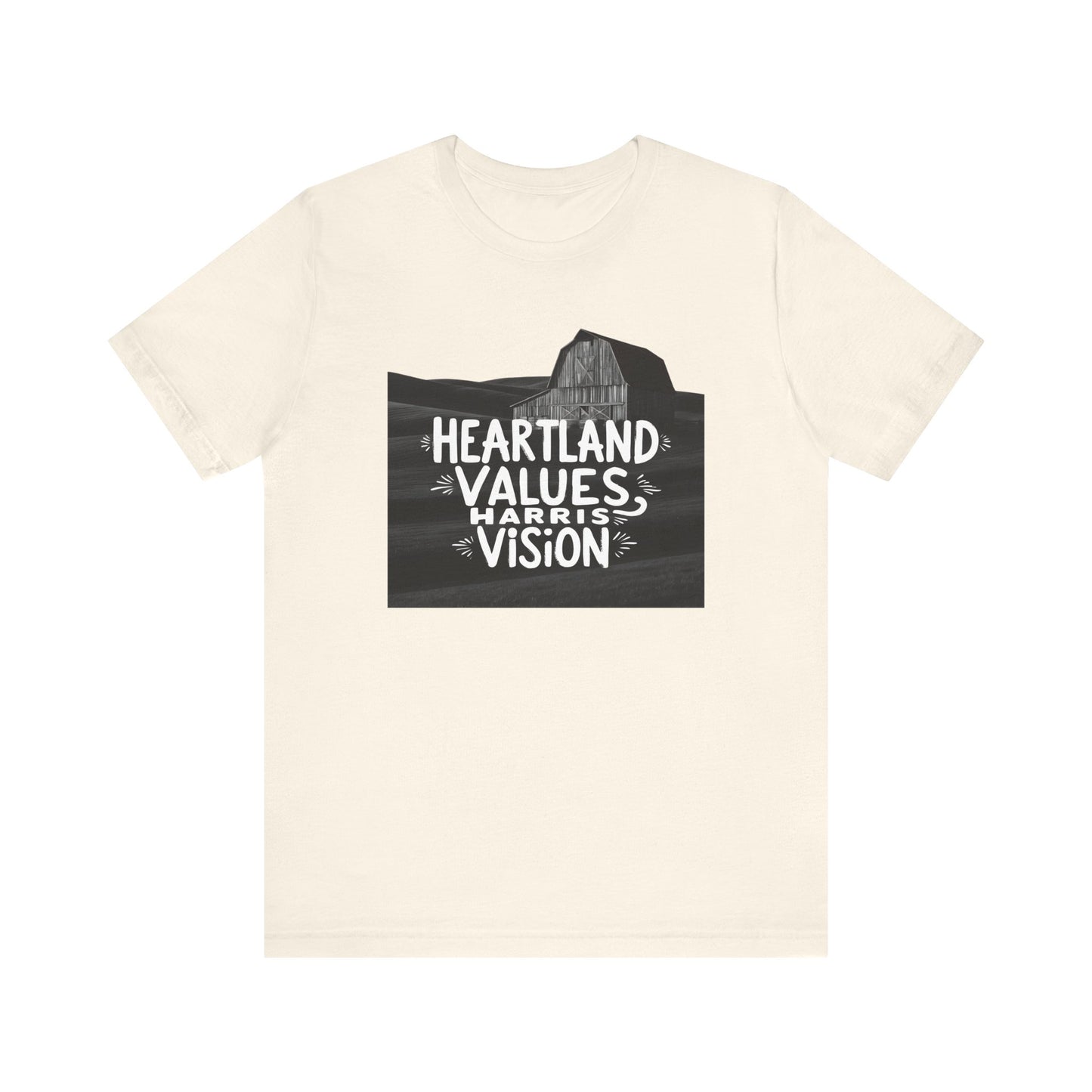 Kamala Harris 'Heartland Values, Harris Vision' T-Shirt - Uniting America