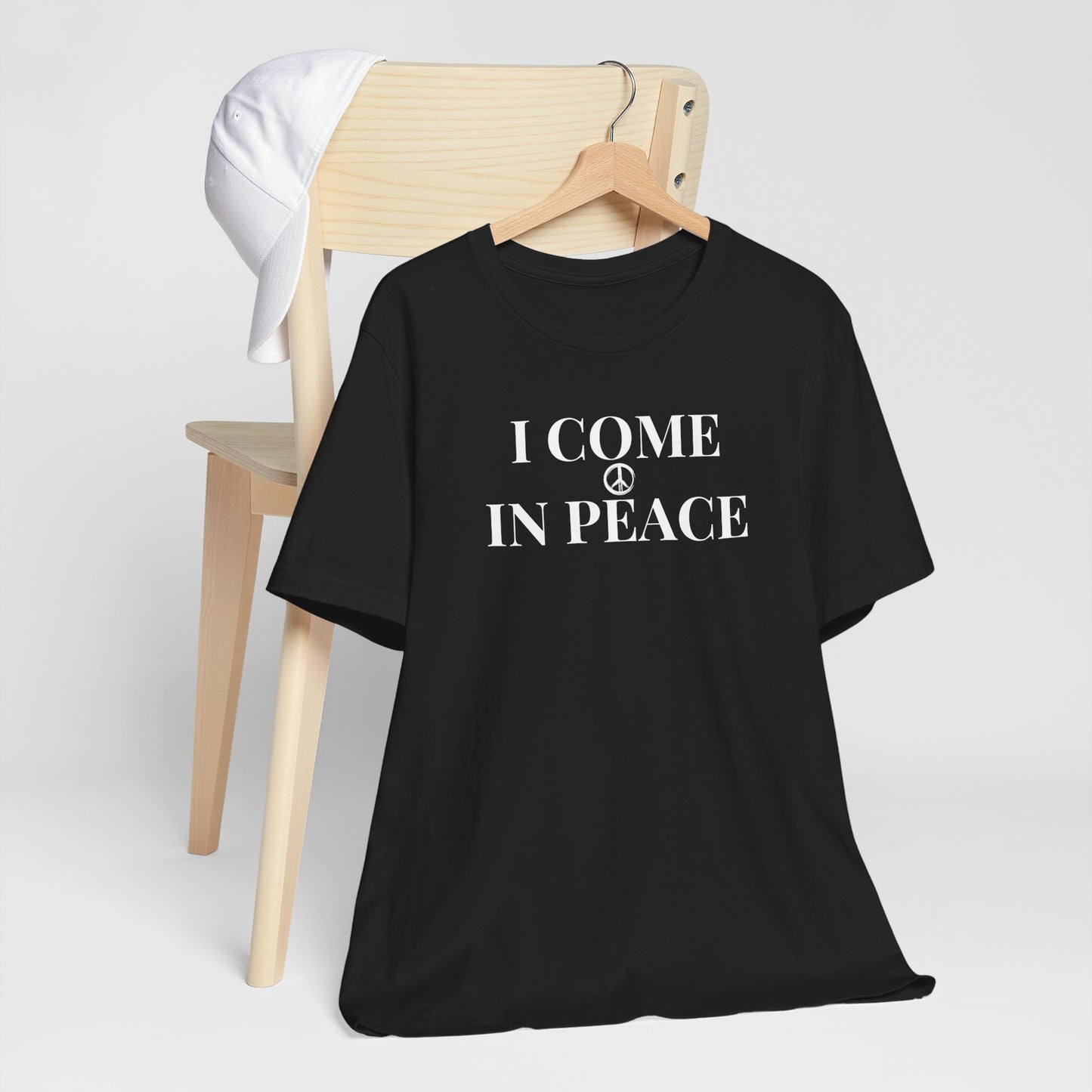 Couples Funny T-Shirts, "I Come in Peace" & "I'm Peace"