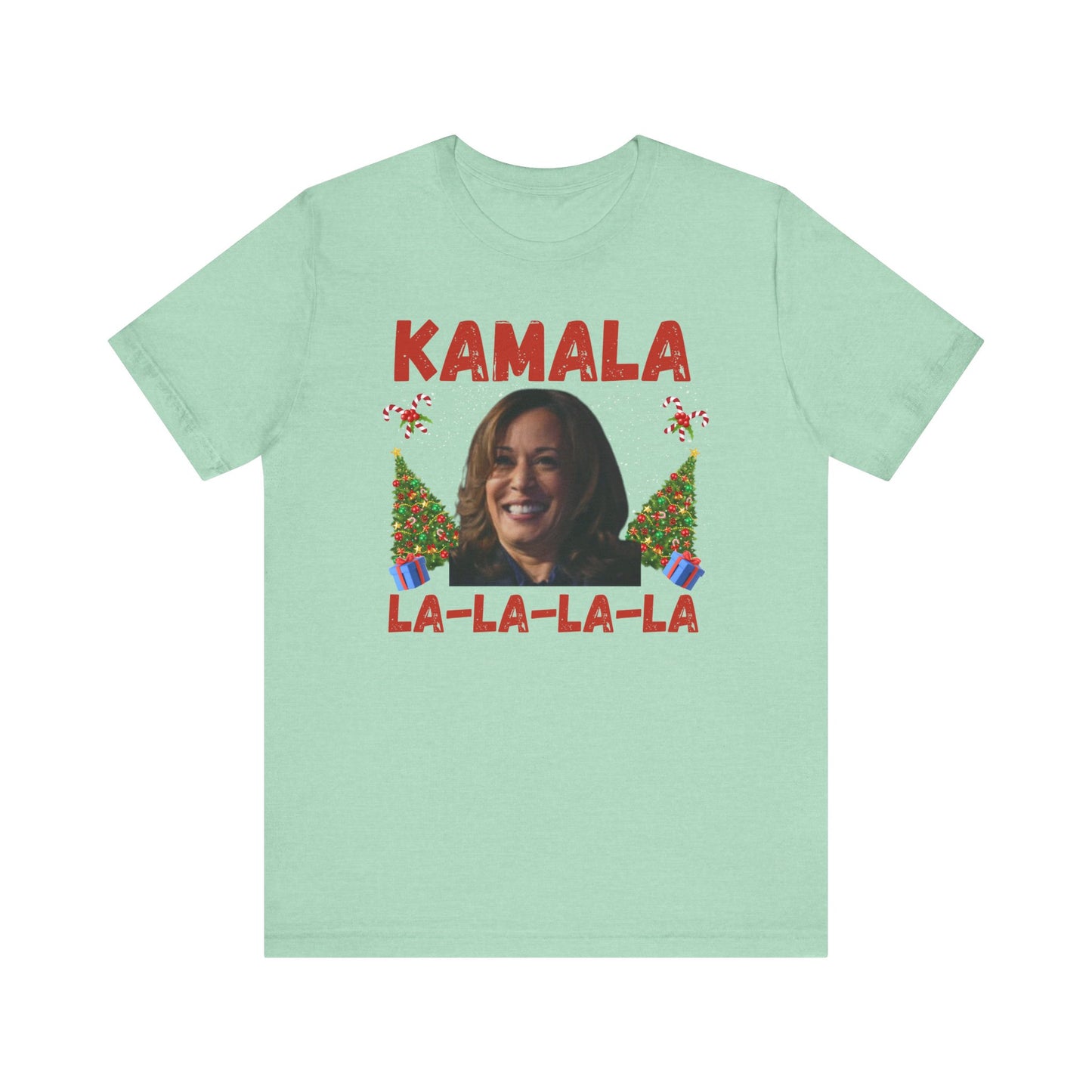 Kamala Harris 2024 Christmas Shirt, La-La-La-La Tee