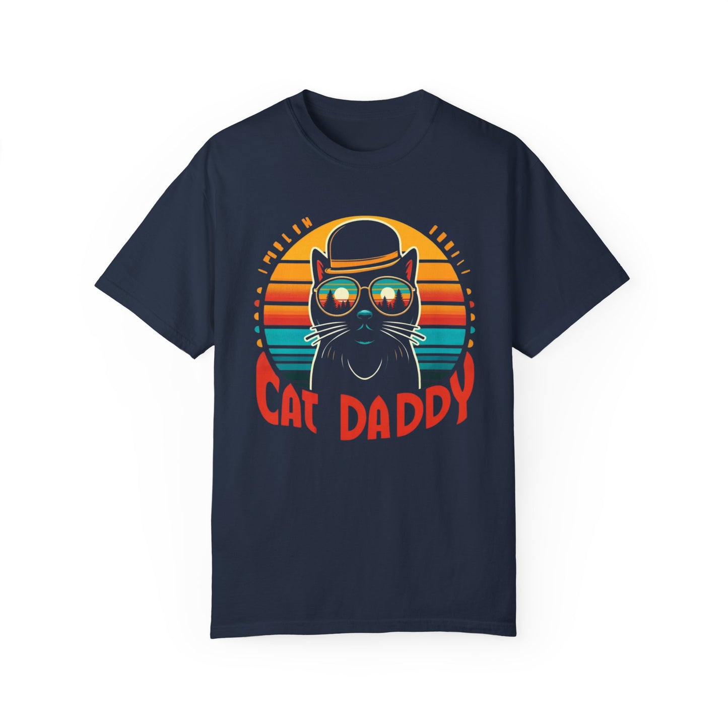 Cat Daddy graphic tee - fun and unique Father's Day gift for cat lovers