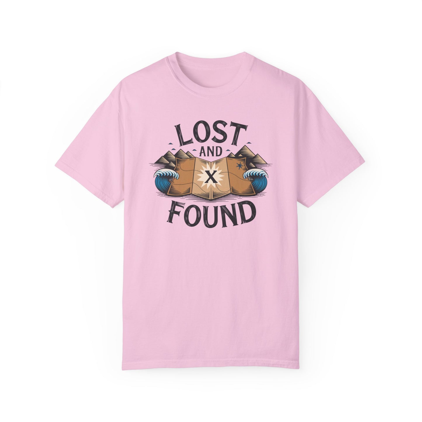 Unisex 'Lost and Found' Garment-Dyed T-Shirt - Adventure & Treasure Seekers