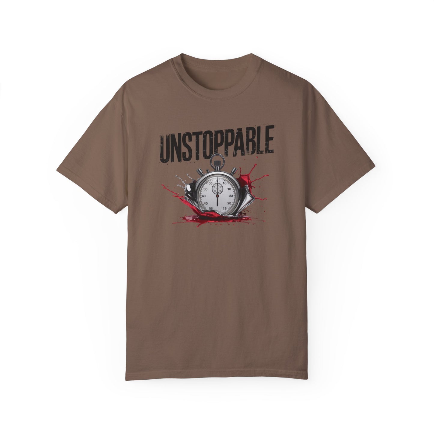 Unstoppable Motivational Unisex Garment-Dyed T-Shirt