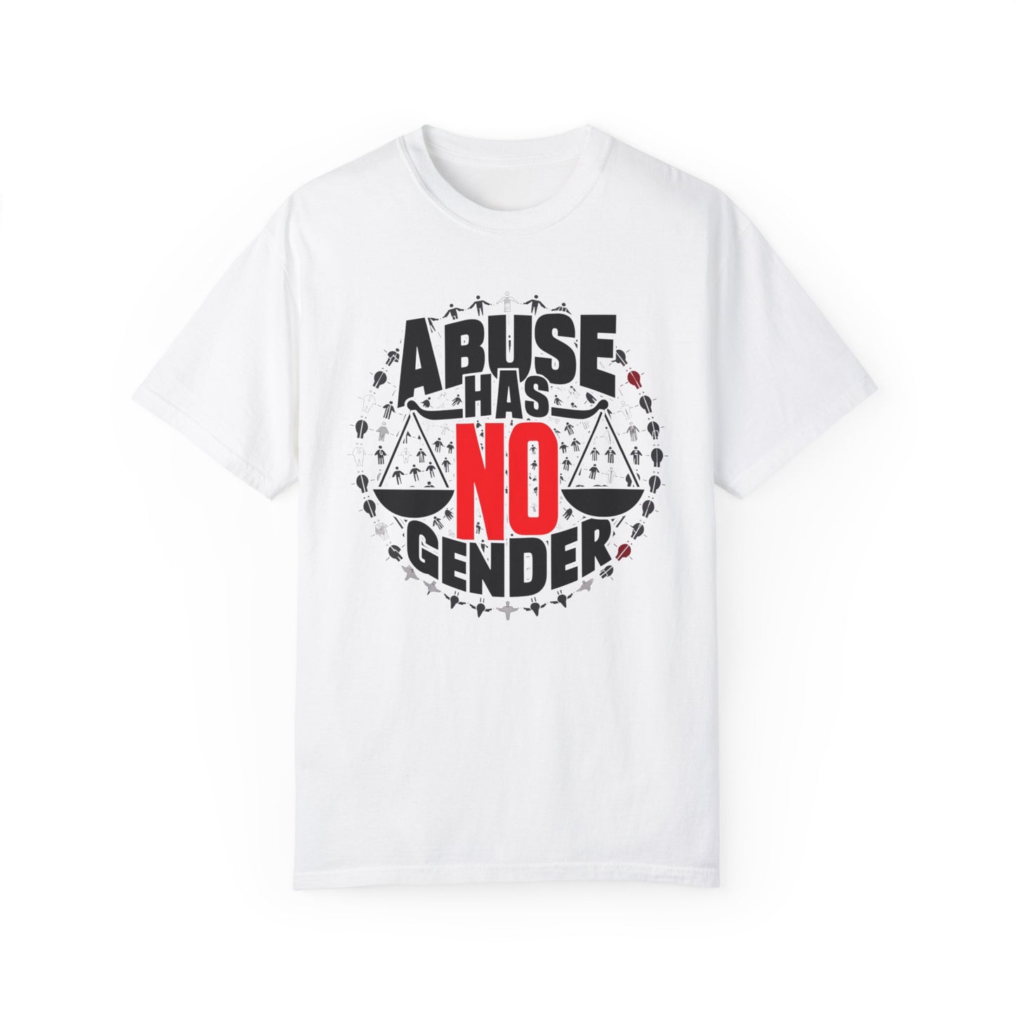 Equality Statement Tee: Abuse Has No Gender